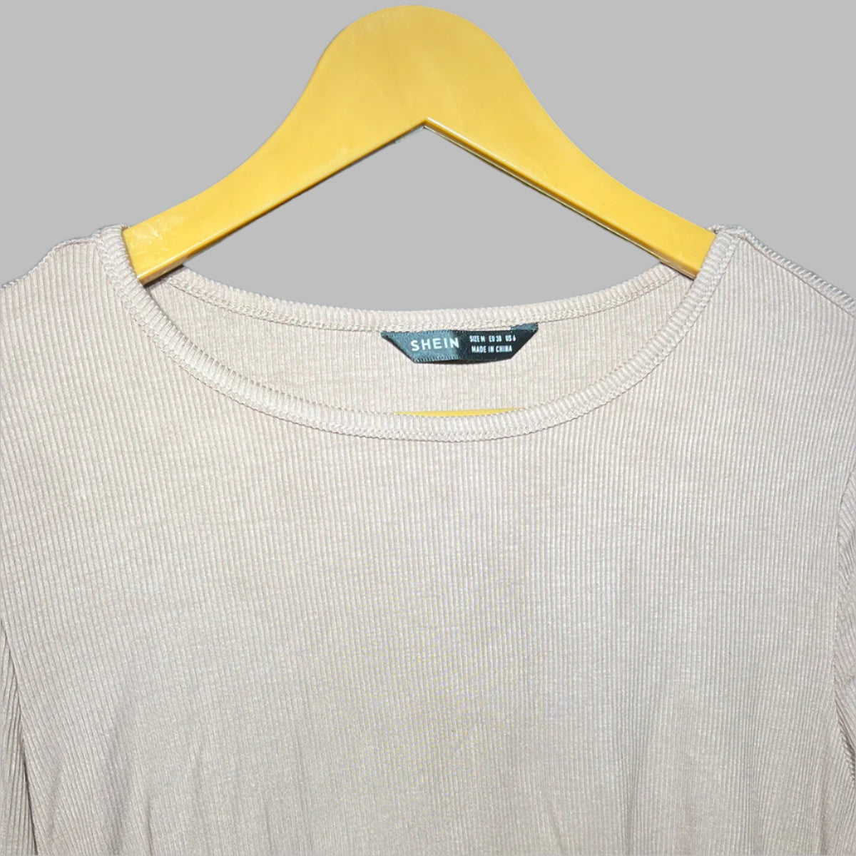 SHEIN Ruched Drawstring Long-Sleeve Cropped Top #169