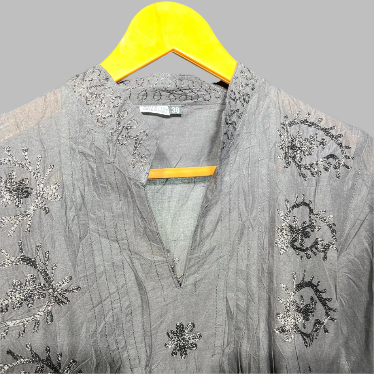 Embroidered Tunic with Sequin Detailing #200