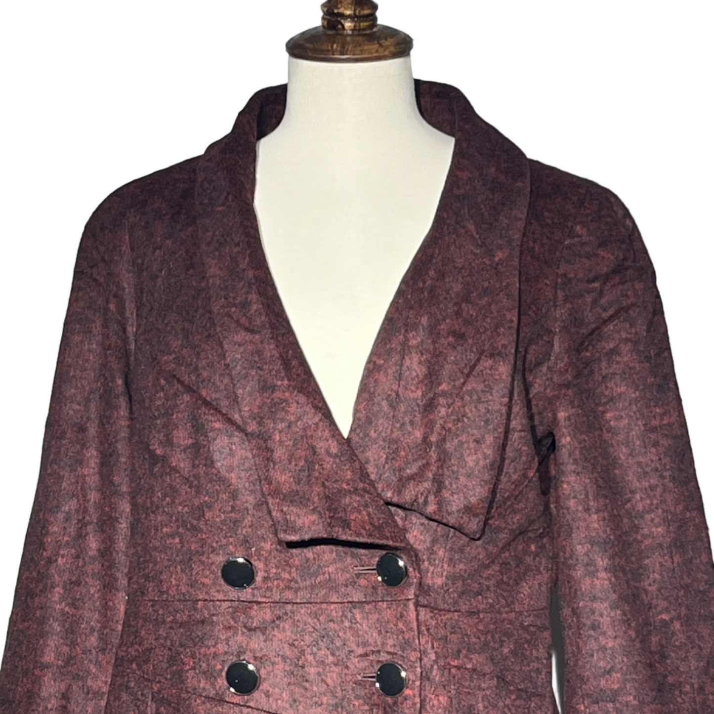 Dark Brown Women Long Coat #1647