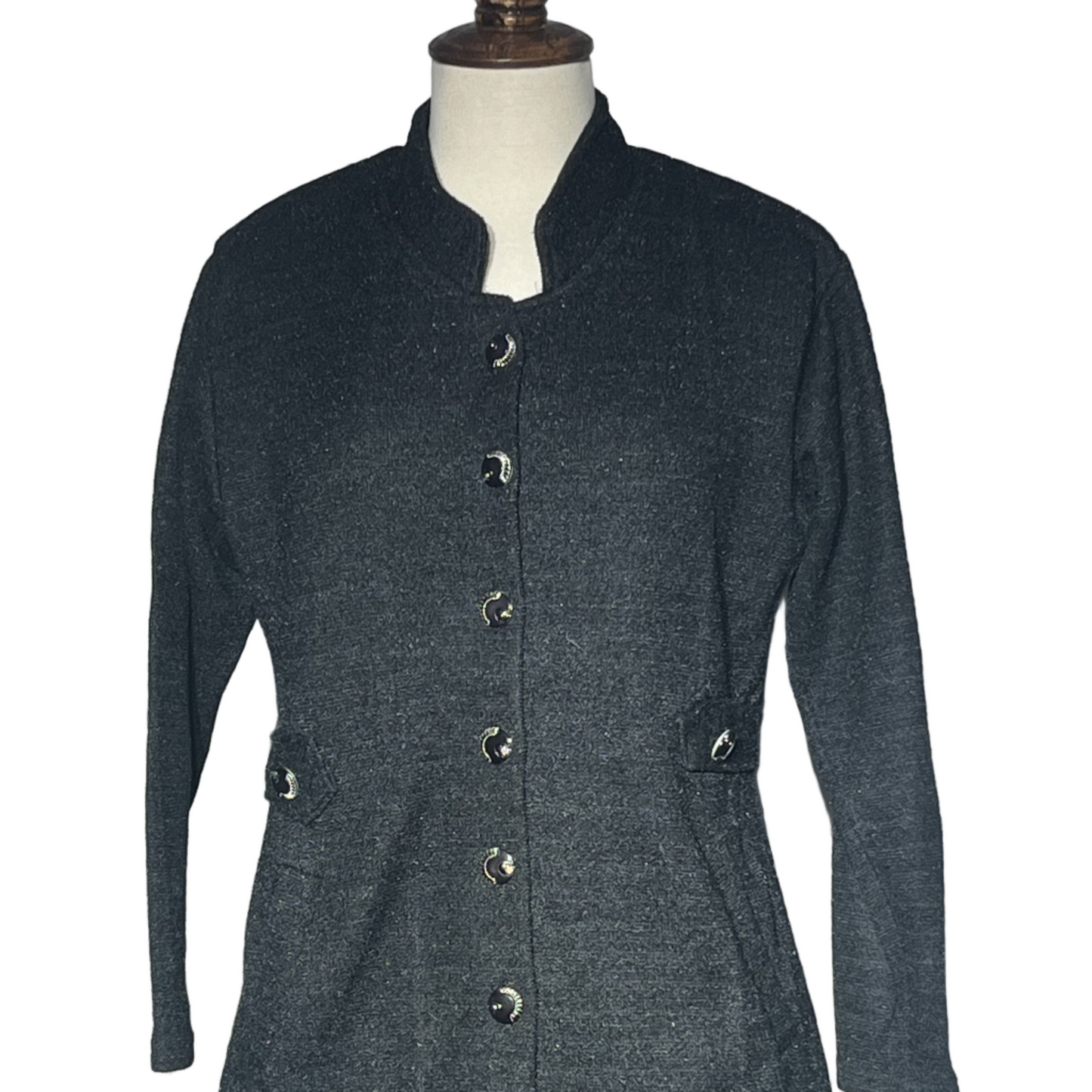 Jaskaran Women Button Sweater #1690