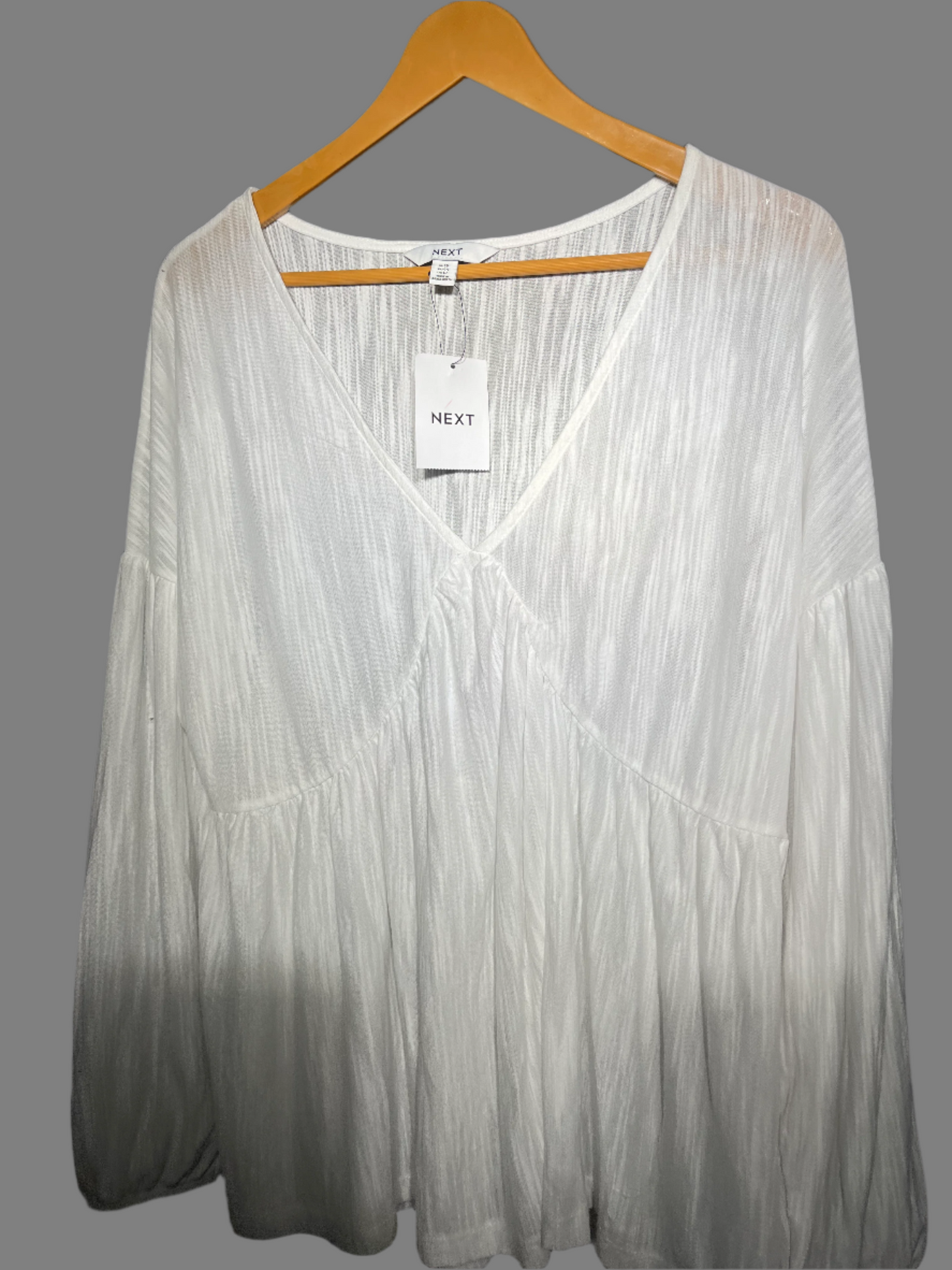 NEXT Women's Flowy V-Neck Boho Blouse #206