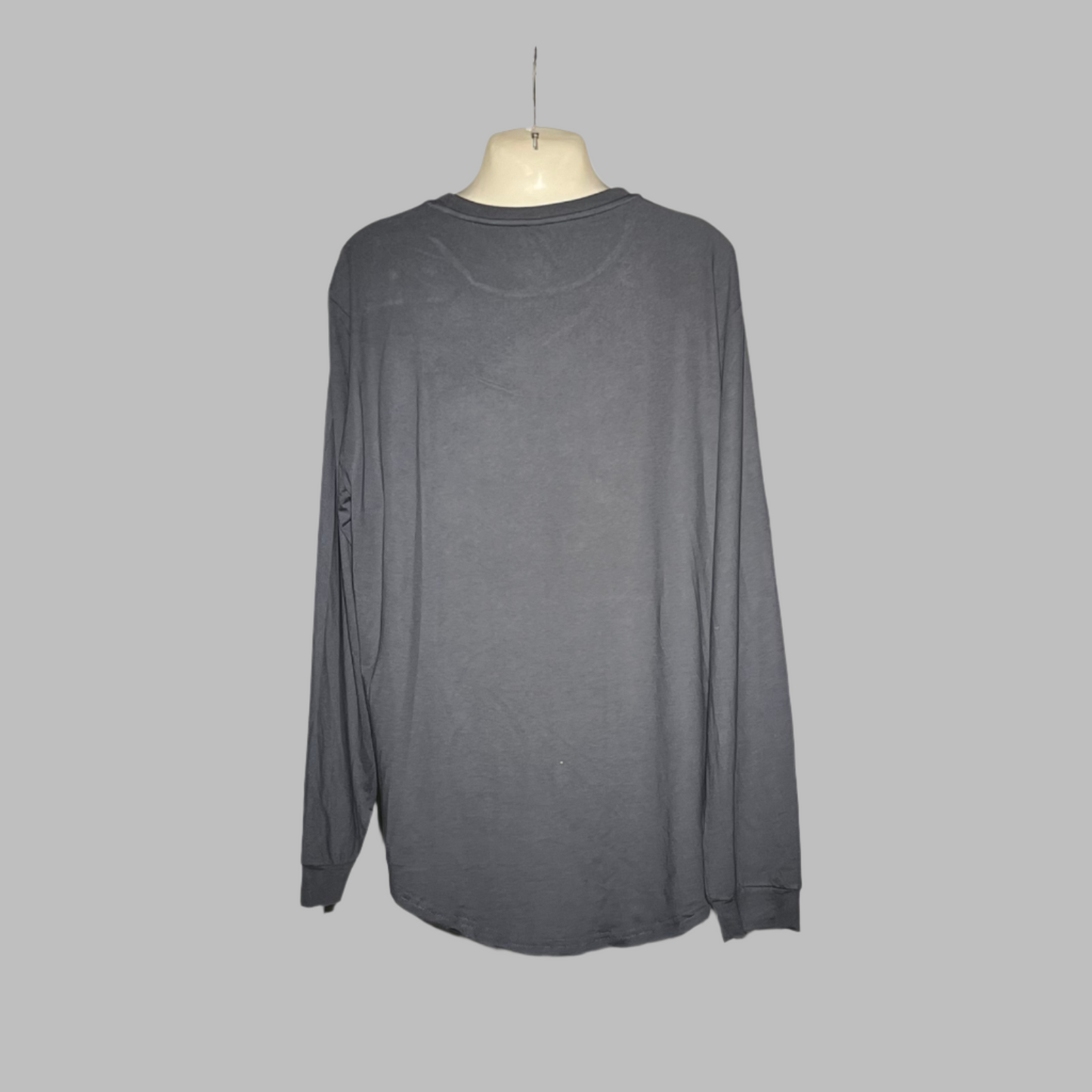 SHEIN Basic Gray Long-Sleeve T-Shirt #239