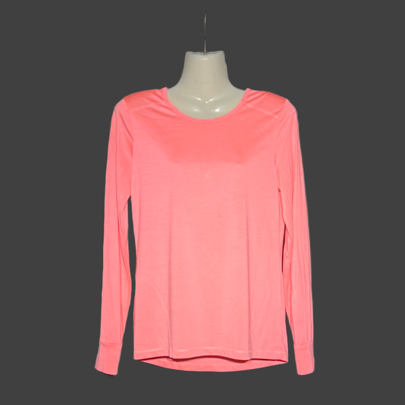 Dunnes Stores Women's Long-Sleeve Dri-FIT Sports Top – Coral #243