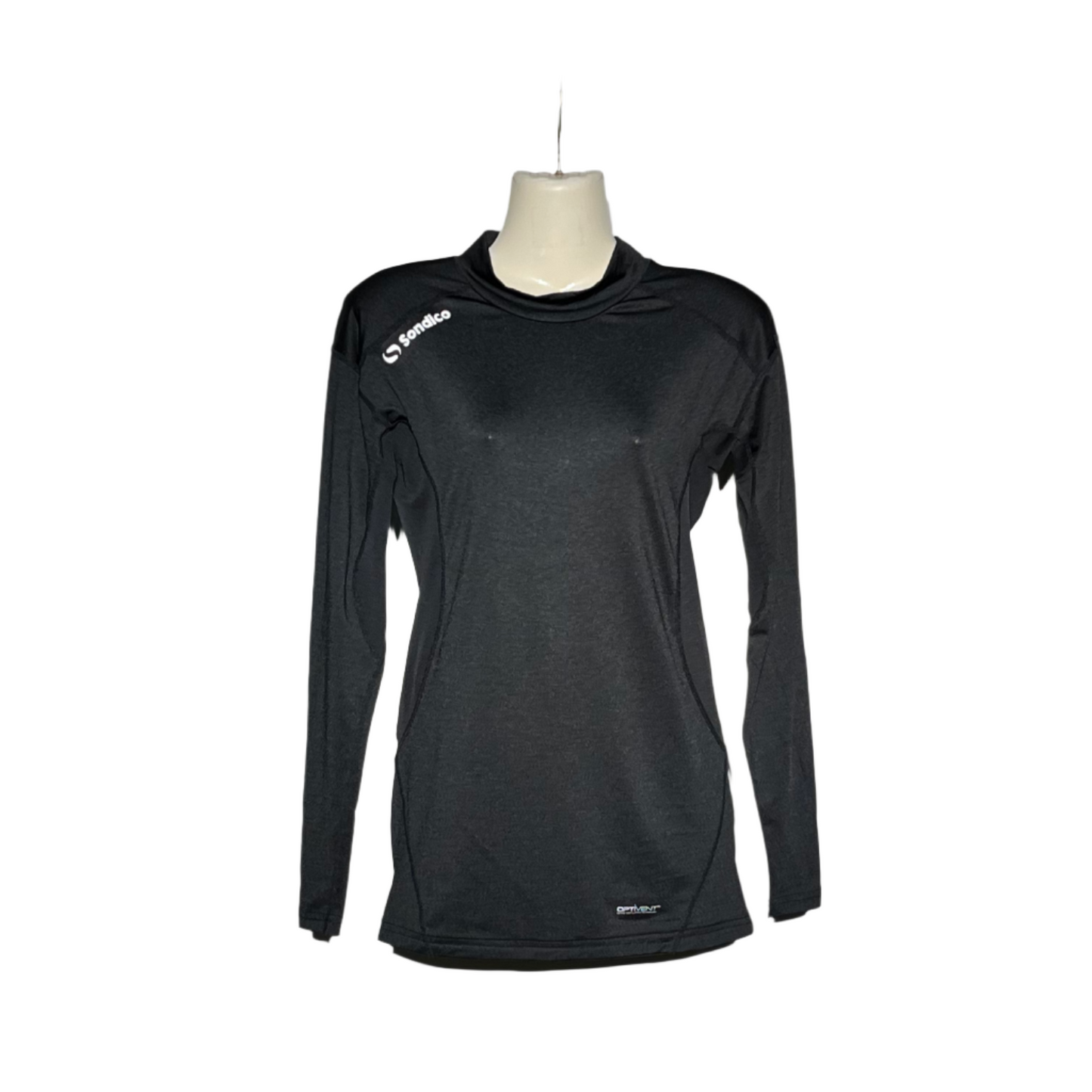 Sandico Women's Long-Sleeve Performance Sports Top – Black #247