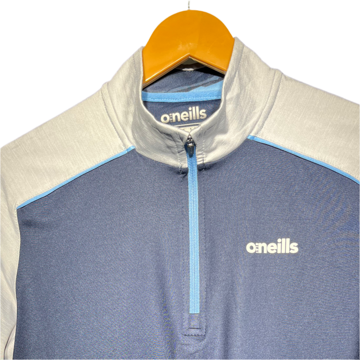 O'Neills Quarter-Zip Training Top β Navy & White #249
