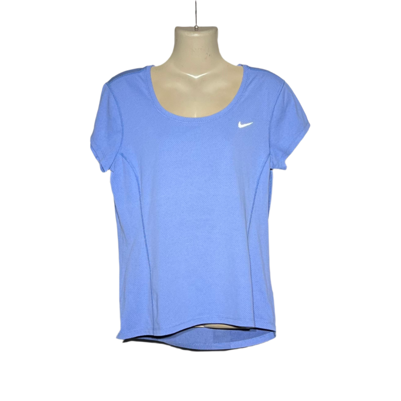 Women's Light Blue Dri-FIT Sports T-Shirt #242