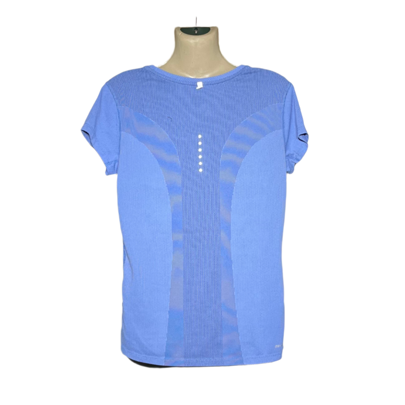 Women's Light Blue Dri-FIT Sports T-Shirt #242