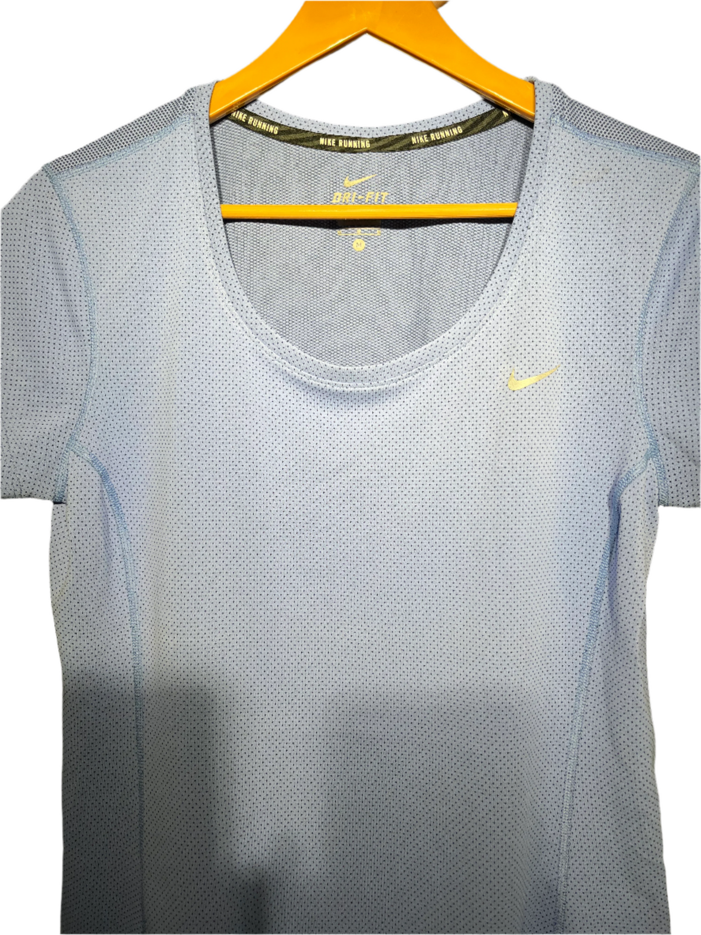 Women's Light Blue Dri-FIT Sports T-Shirt #242