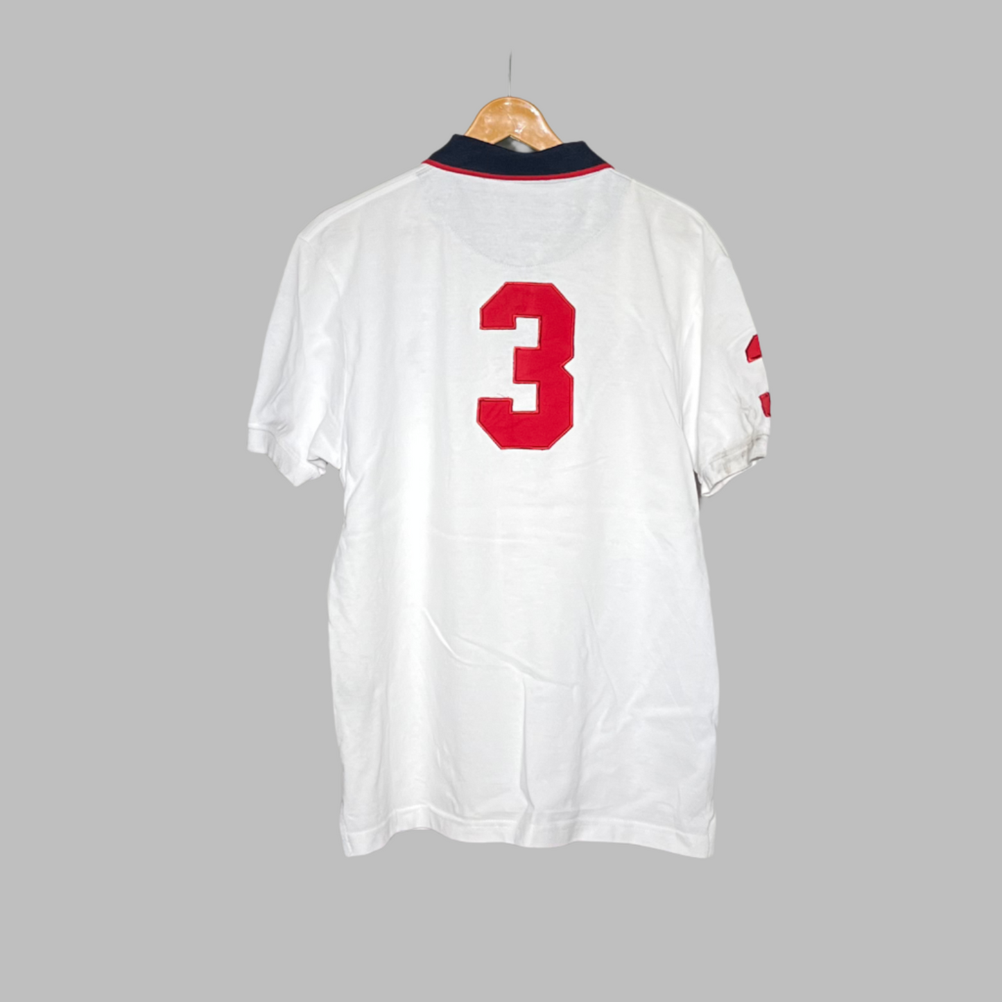U.S. Polo Assn. Blended White T-Shirt β Small Size