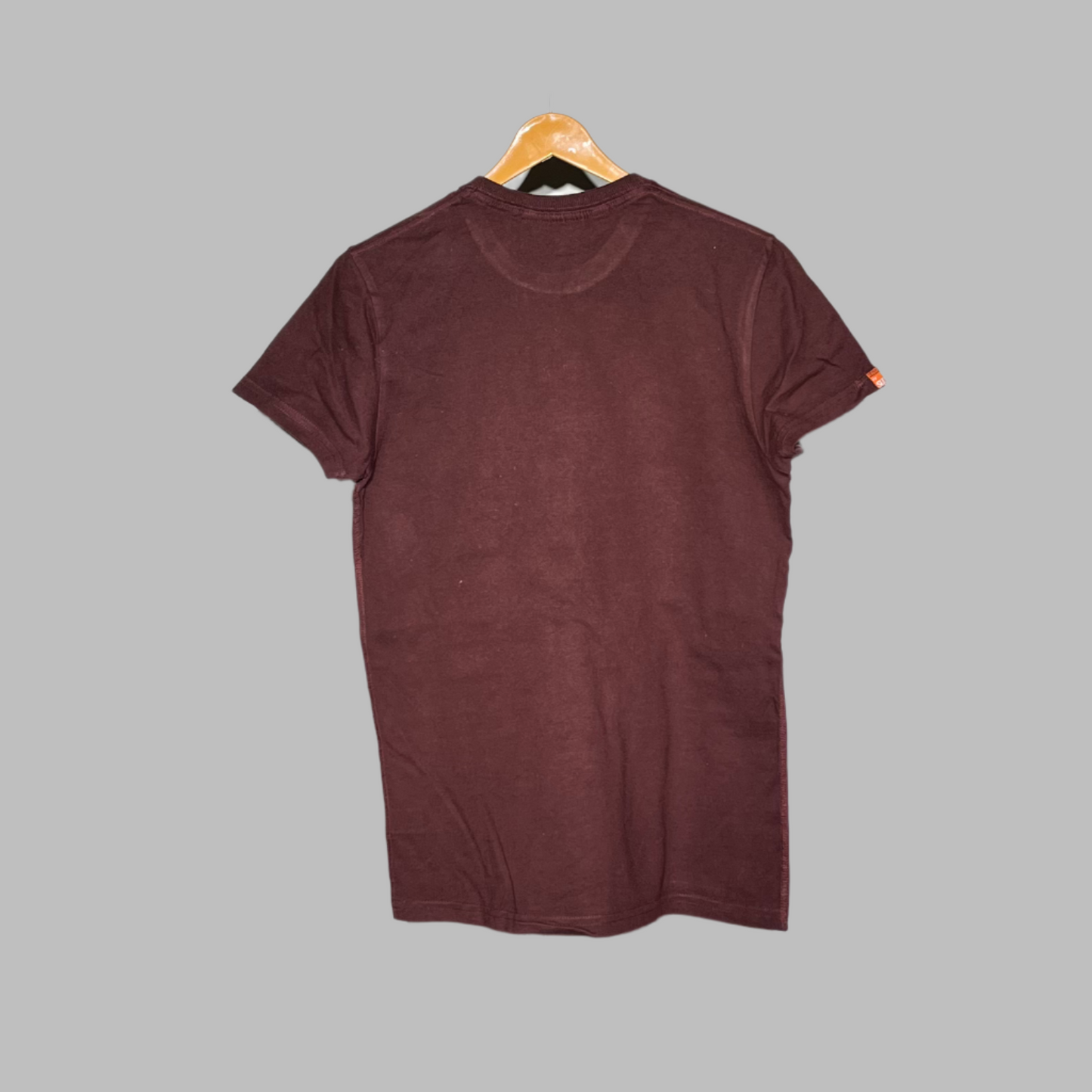 Dry Fit Blended T-Shirt – Dark Mehroon (Small Size)