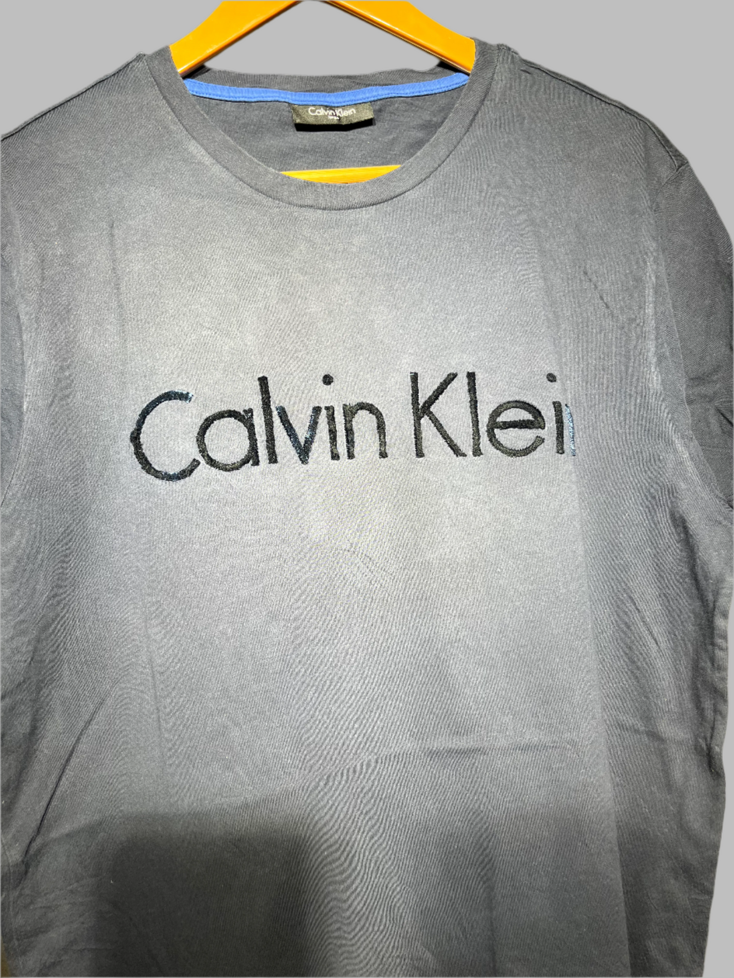 Calvin KleinCalvin Klein Classic Logo T-Shirt – Navy Blue