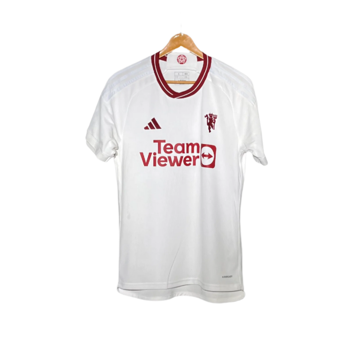 Adidas White Dry-Fit Performance T-Shirt – Classic Style, Modern Comfort