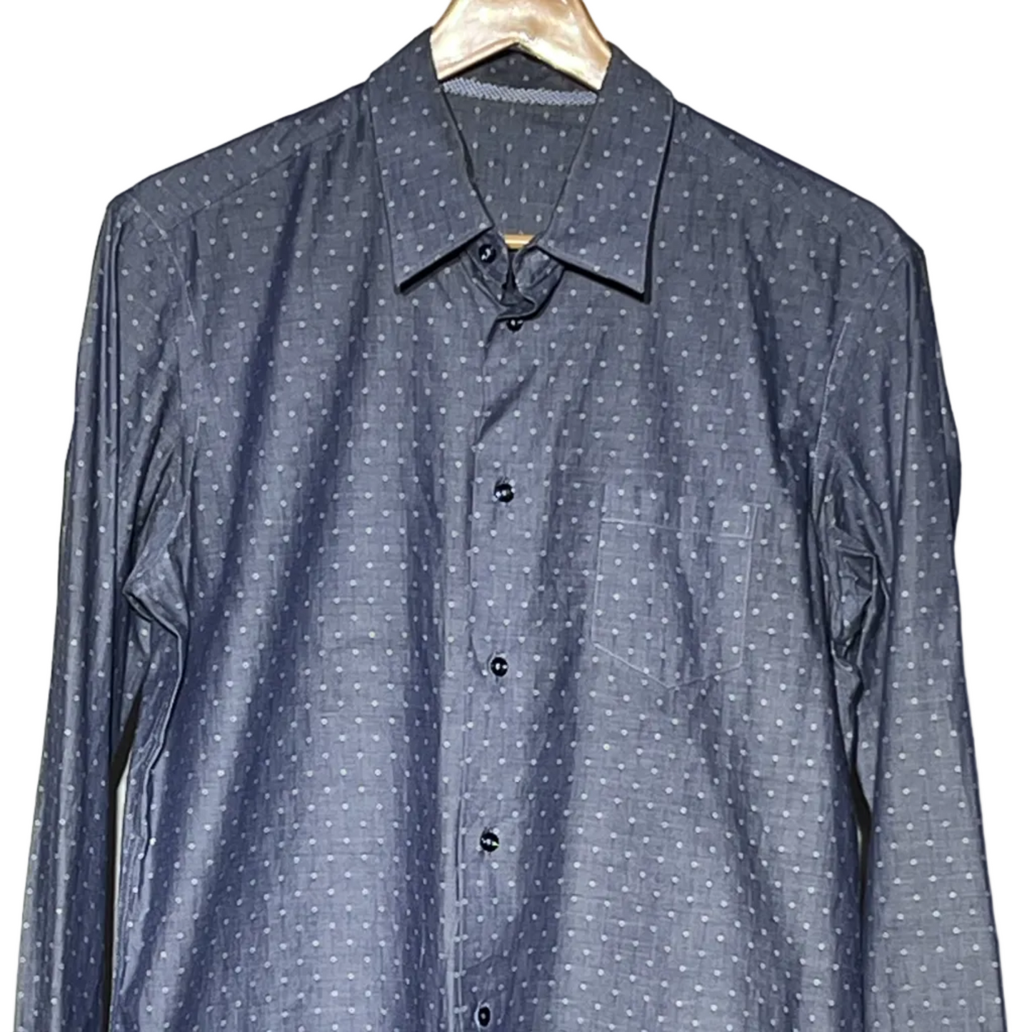 No Name Men Cotton Shirt #2276