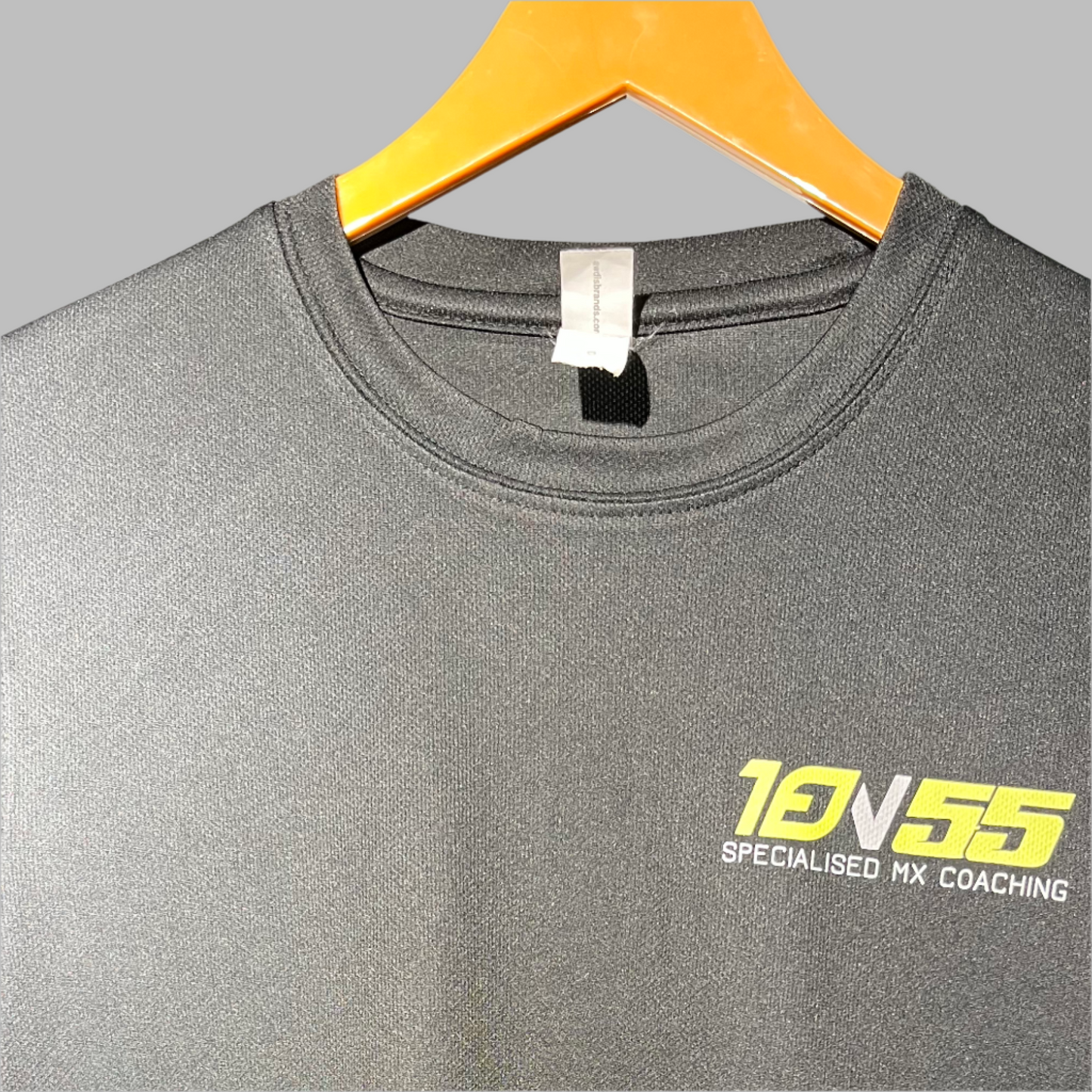 Just Cool Black Dry-Fit T-Shirt – Sleek Performance with a Pro Touch #303