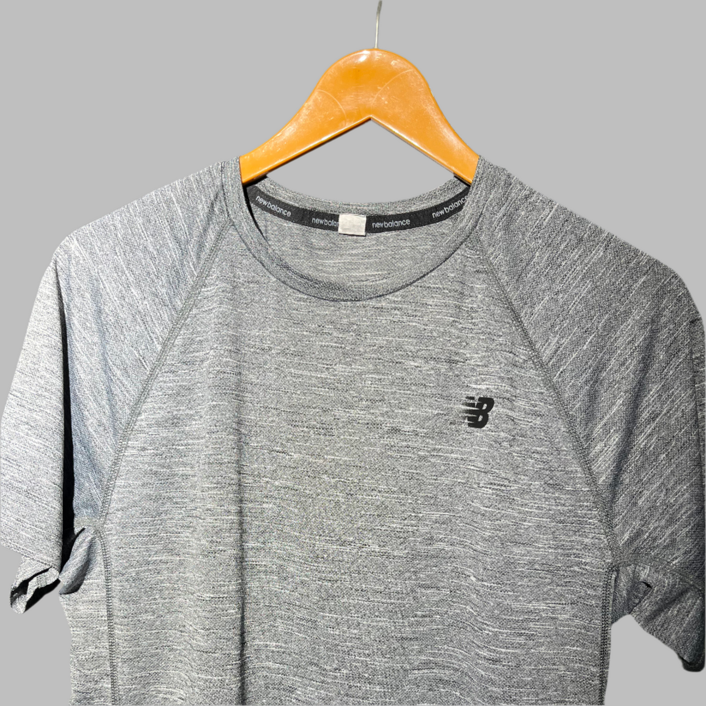New Balance Gray Dry-Fit Training T-Shirt – Athletic Fit Essentials Series