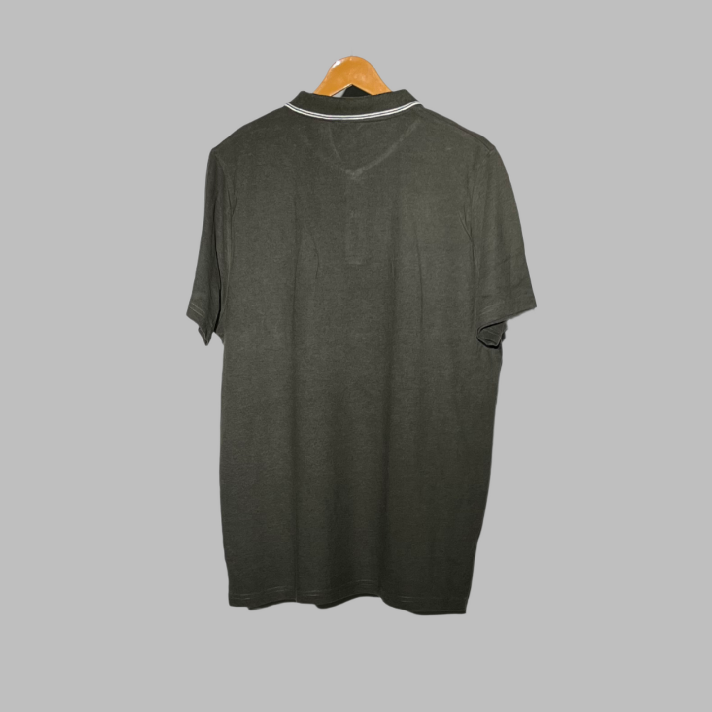 Racing Green Men’s Classic Polo Shirt – Charcoal Grey
