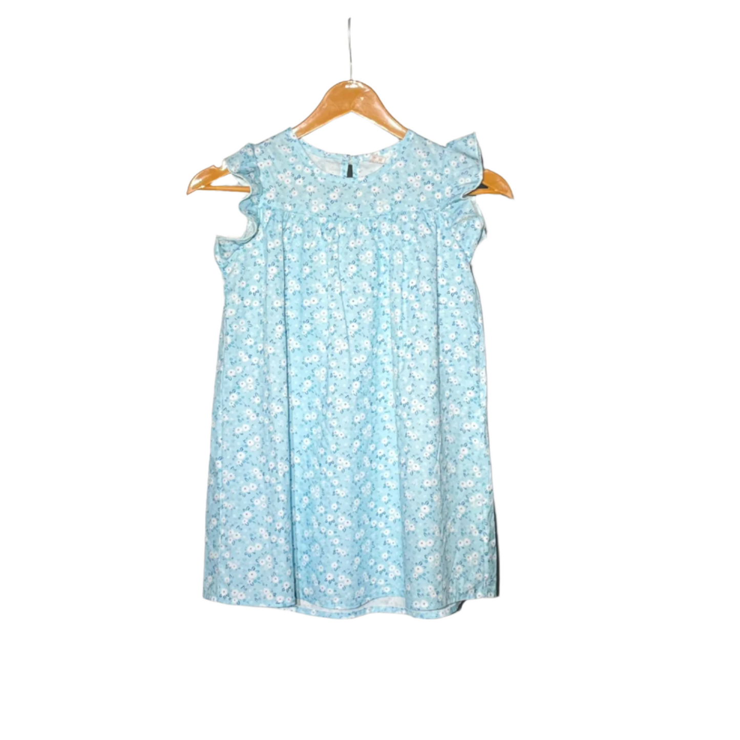 Sky white Floral froack #494