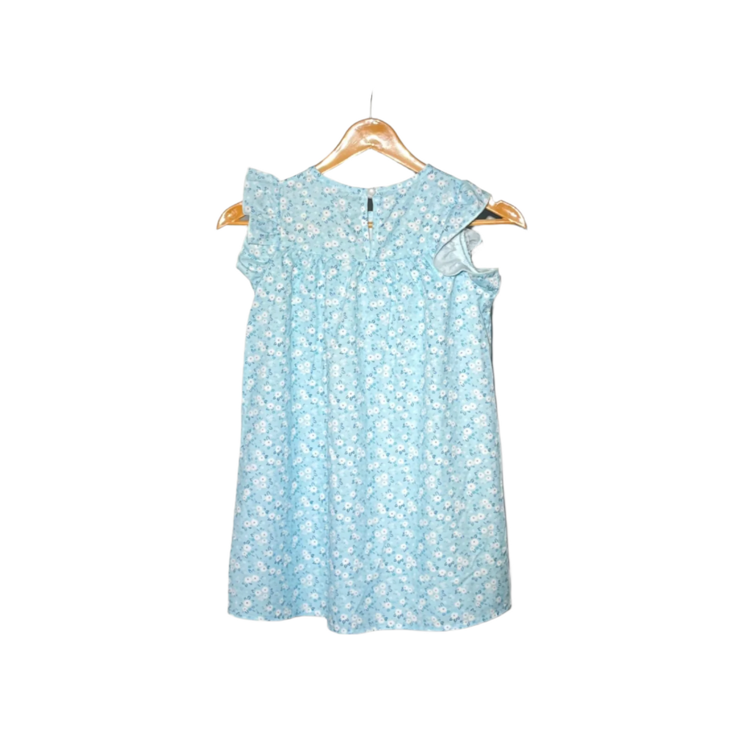 Sky white Floral froack #494