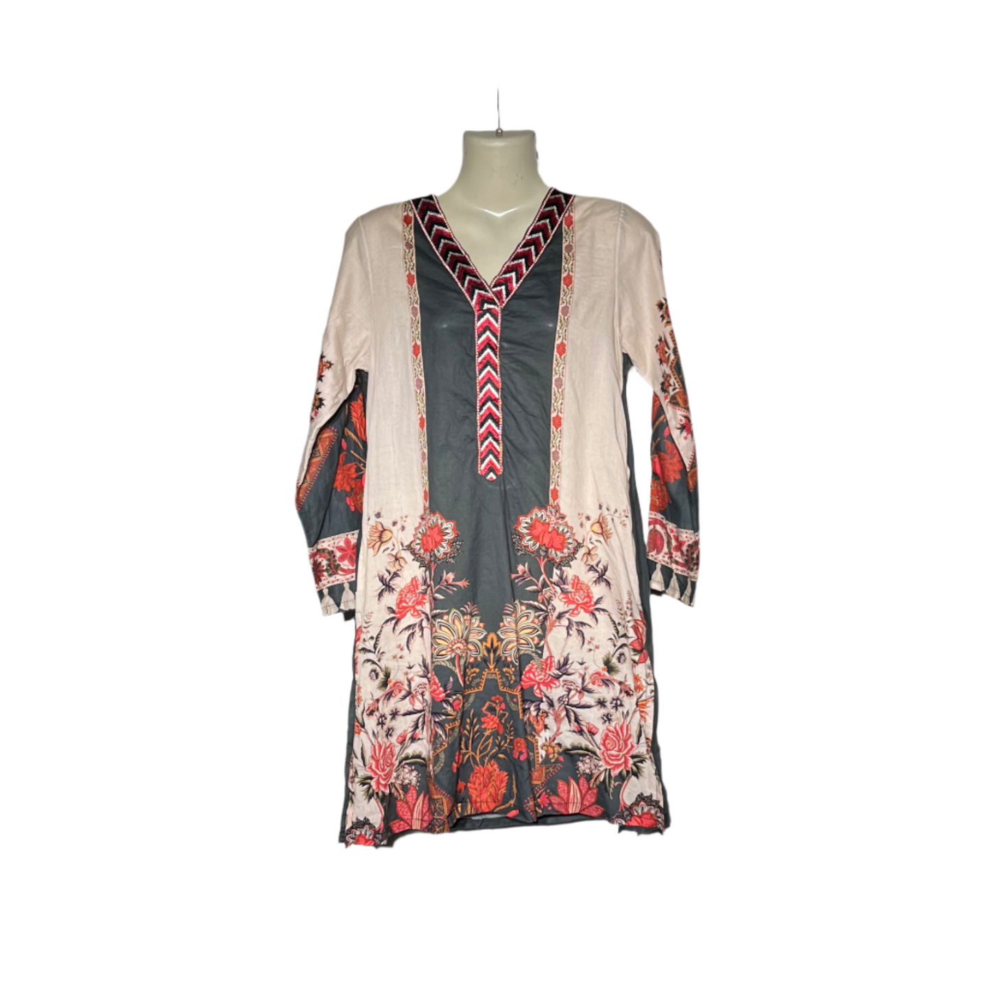 Khaadi digital printed kurti #631