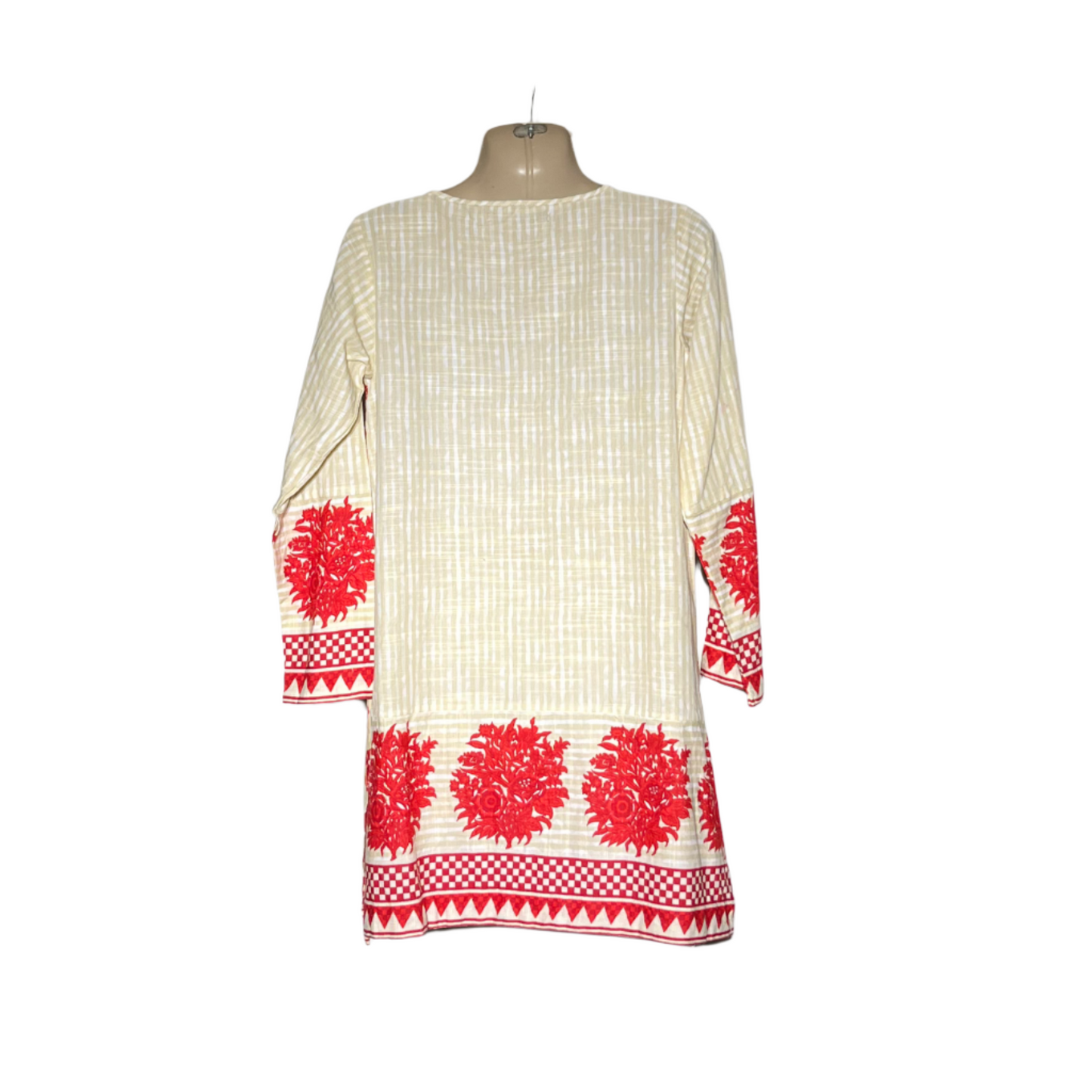 Khaadi festive embroidered kurti #649