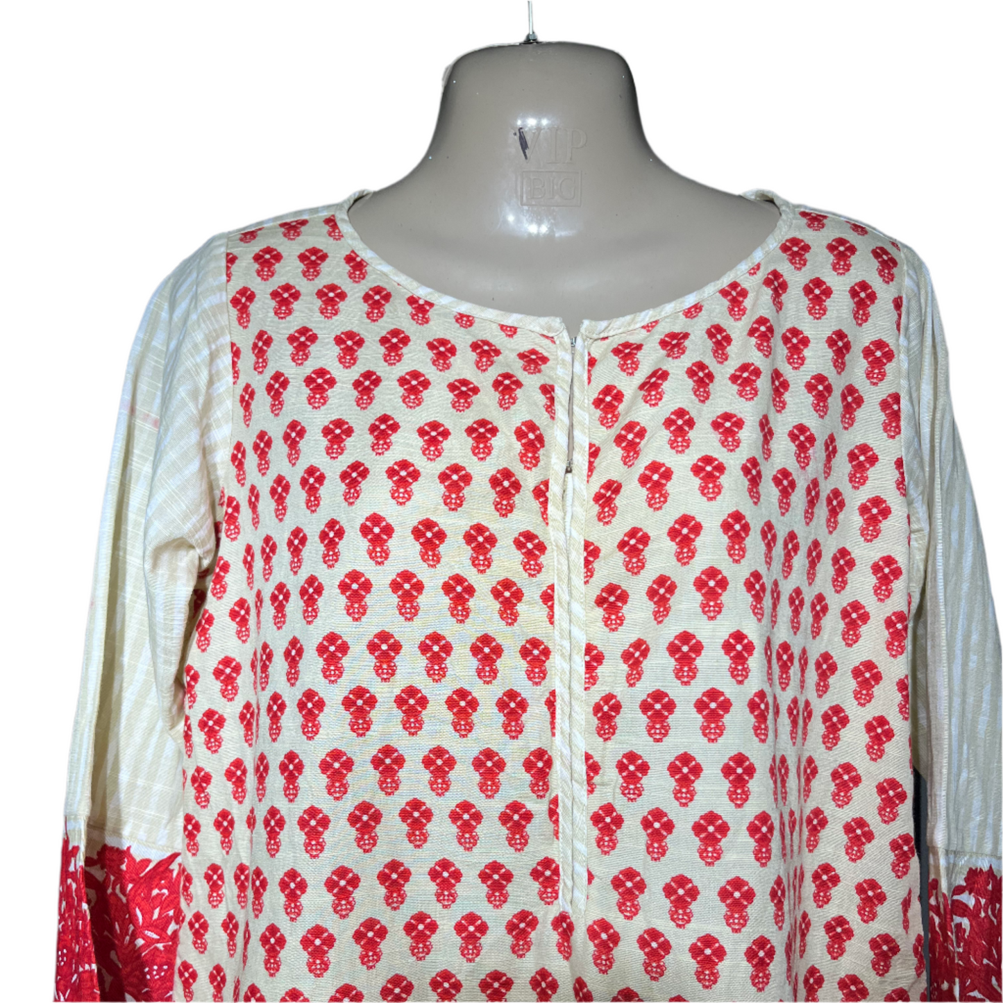 Khaadi festive embroidered kurti #649