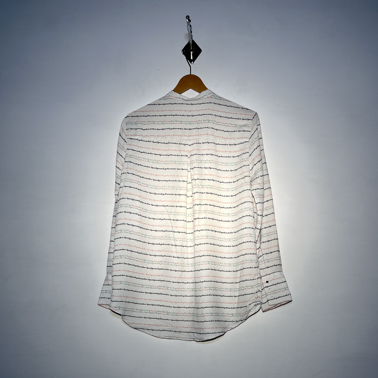 White and Black Green Printed Women Blouse #2830