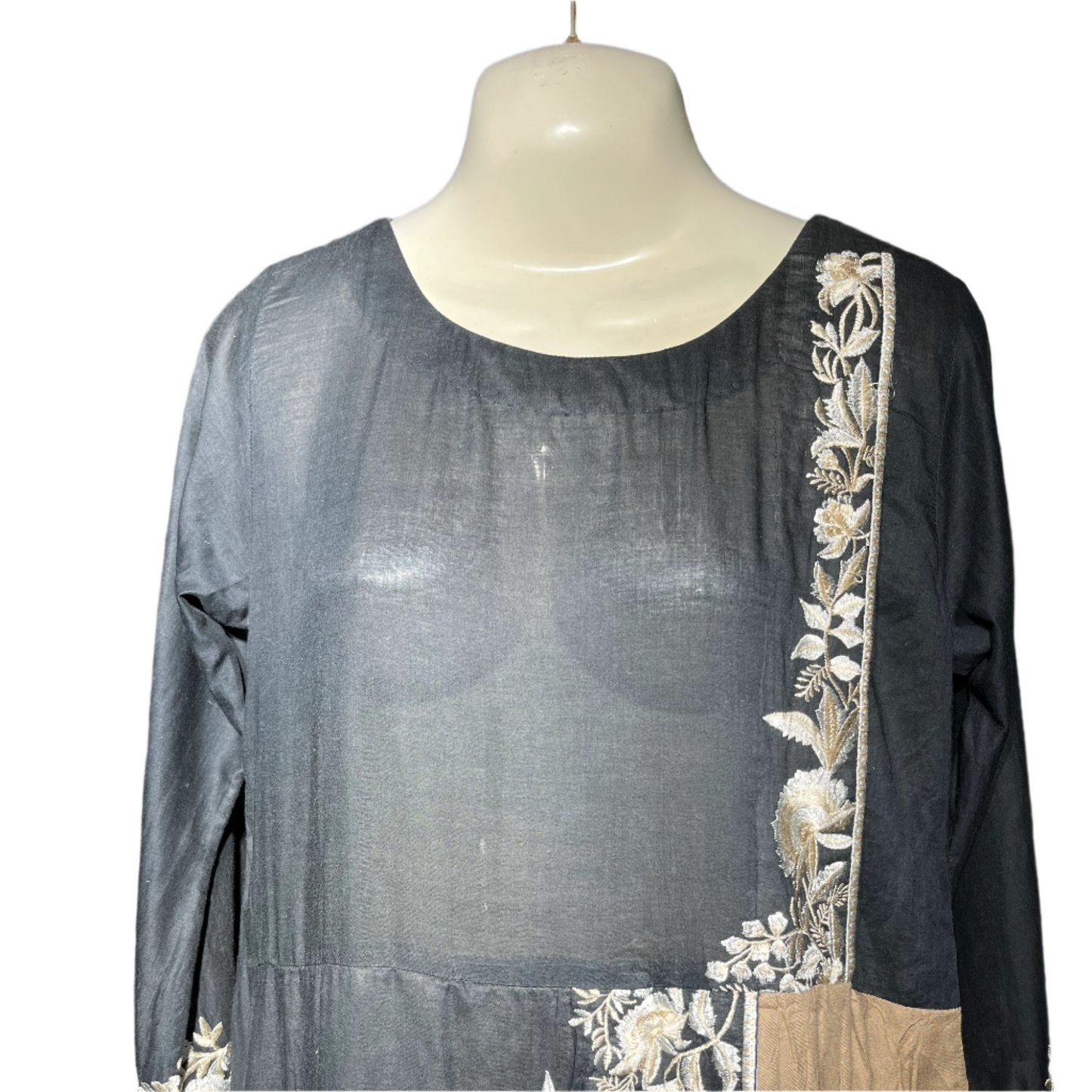 Origins Embroidered Kurti for Women #740