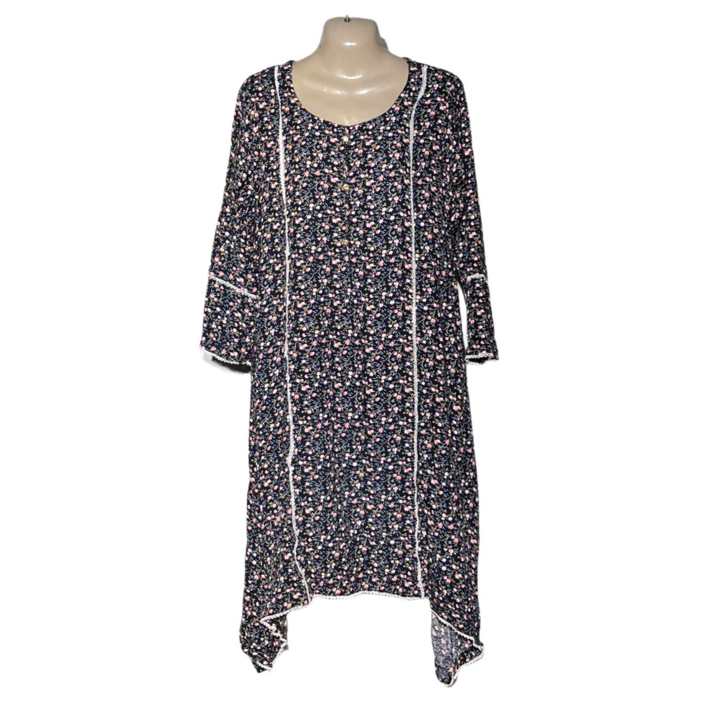 Zellash Printed Kurti for Ladies #731