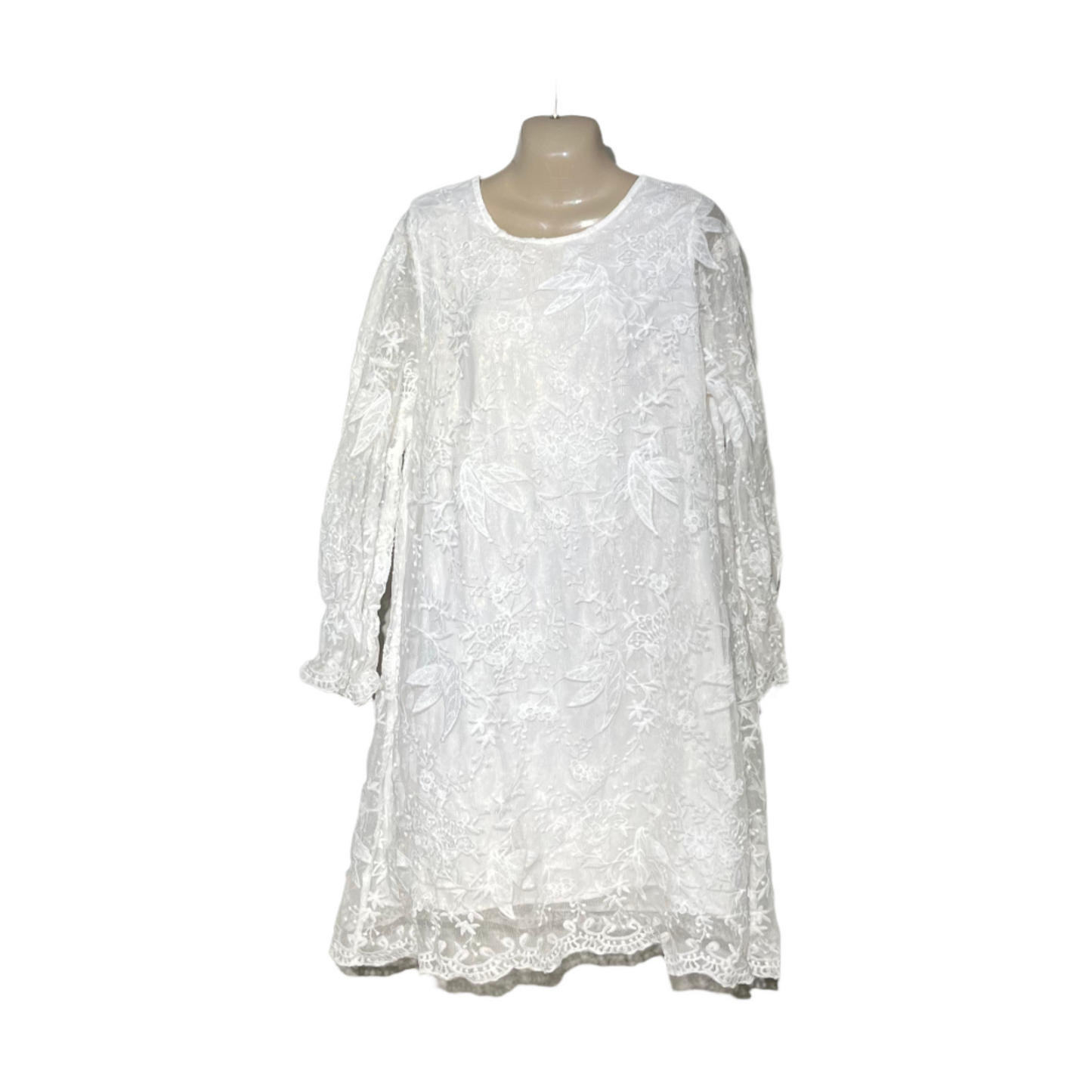 Ladies White Casual Kurti #721