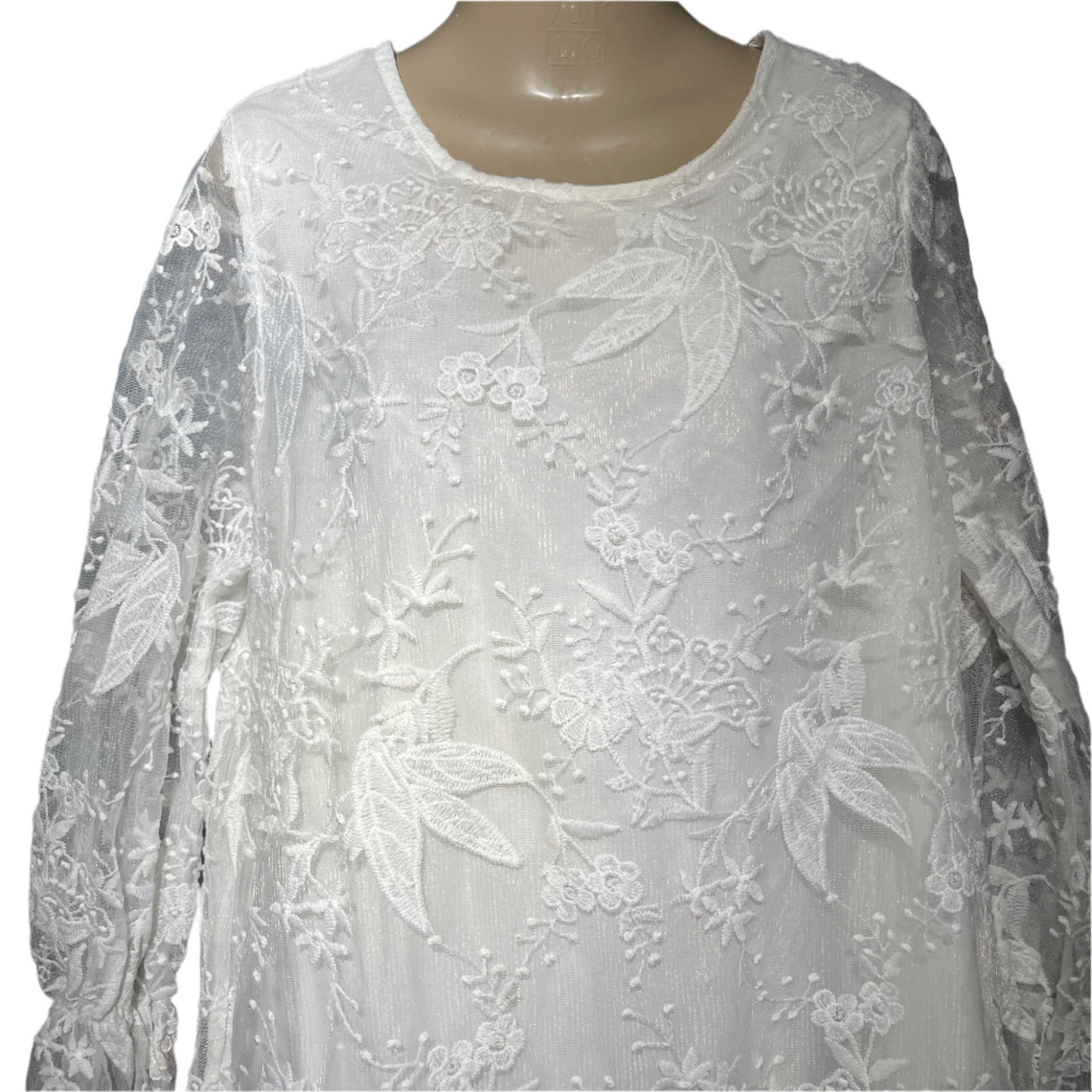 Ladies White Casual Kurti #721