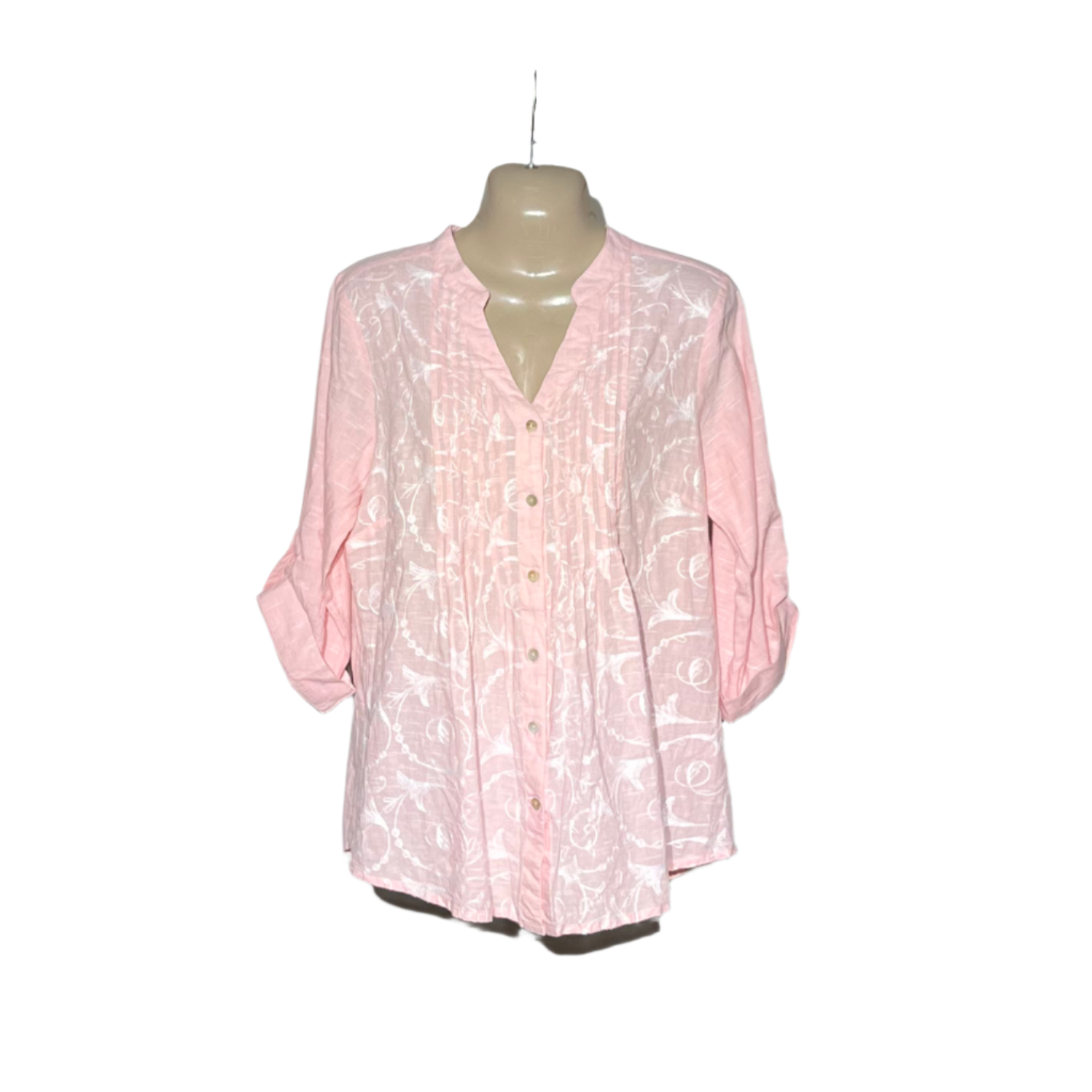 Cotton Dress Style Blouse #844