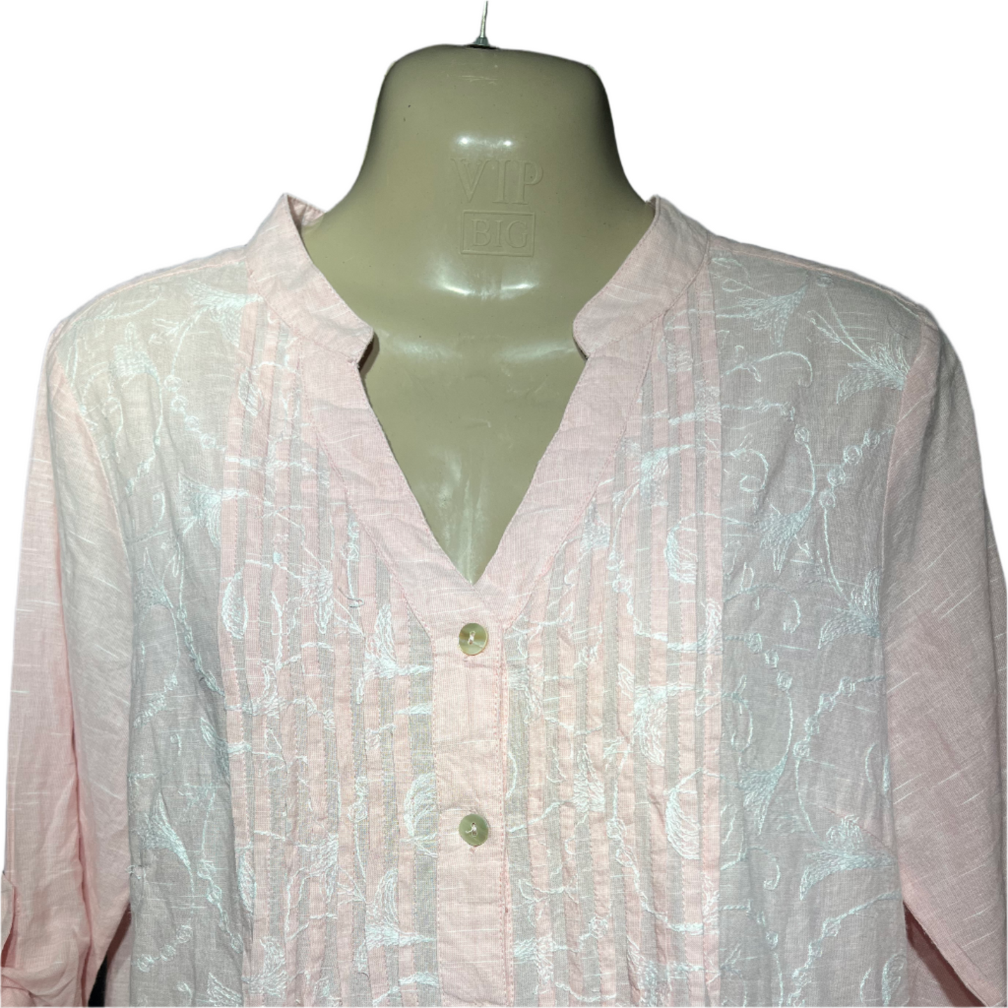 Cotton Dress Style Blouse #844