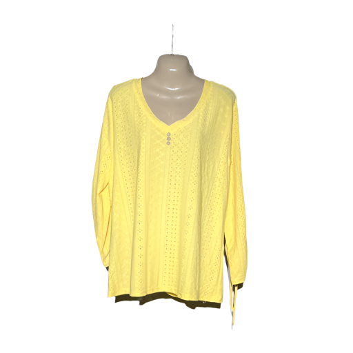 Yellow Ladies Blouse #893