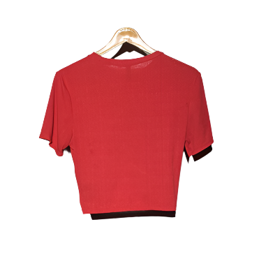 Divided Ladies Crop Top #917