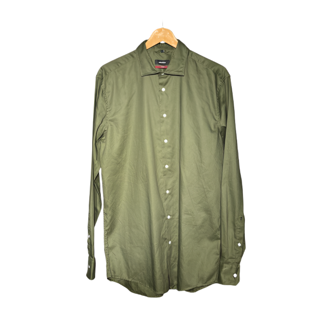 Sadness Sticker Men's Dress Shirt #1051