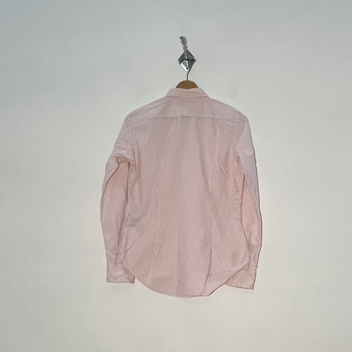 Ralph Lauren Men's Striped Dress Shirt – Pink Preloved #3087