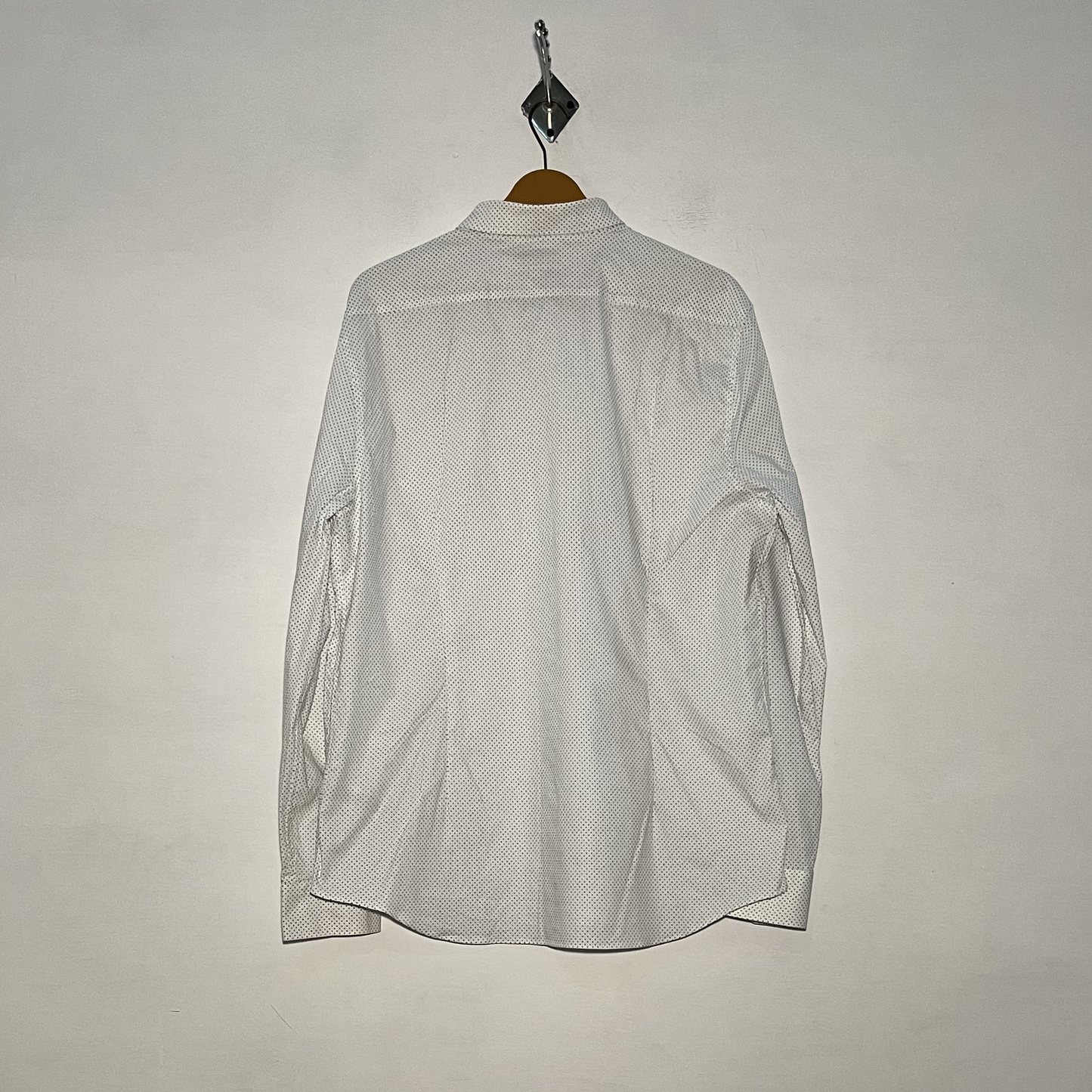 M&S Men's Casual Cotton Shirt – Printed Preloved #3110