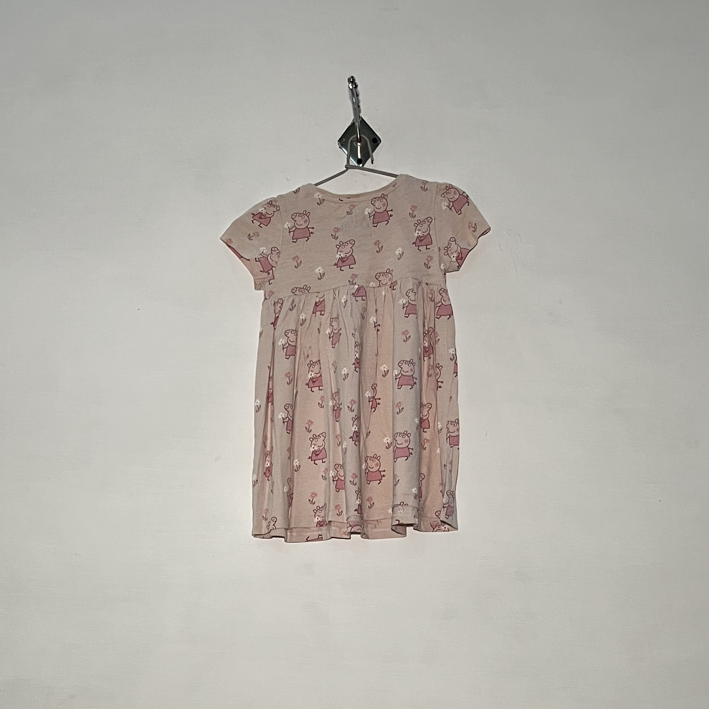 Peppa Pig Kids Printed Summer Outfit – Baby Pink Preloved #3147