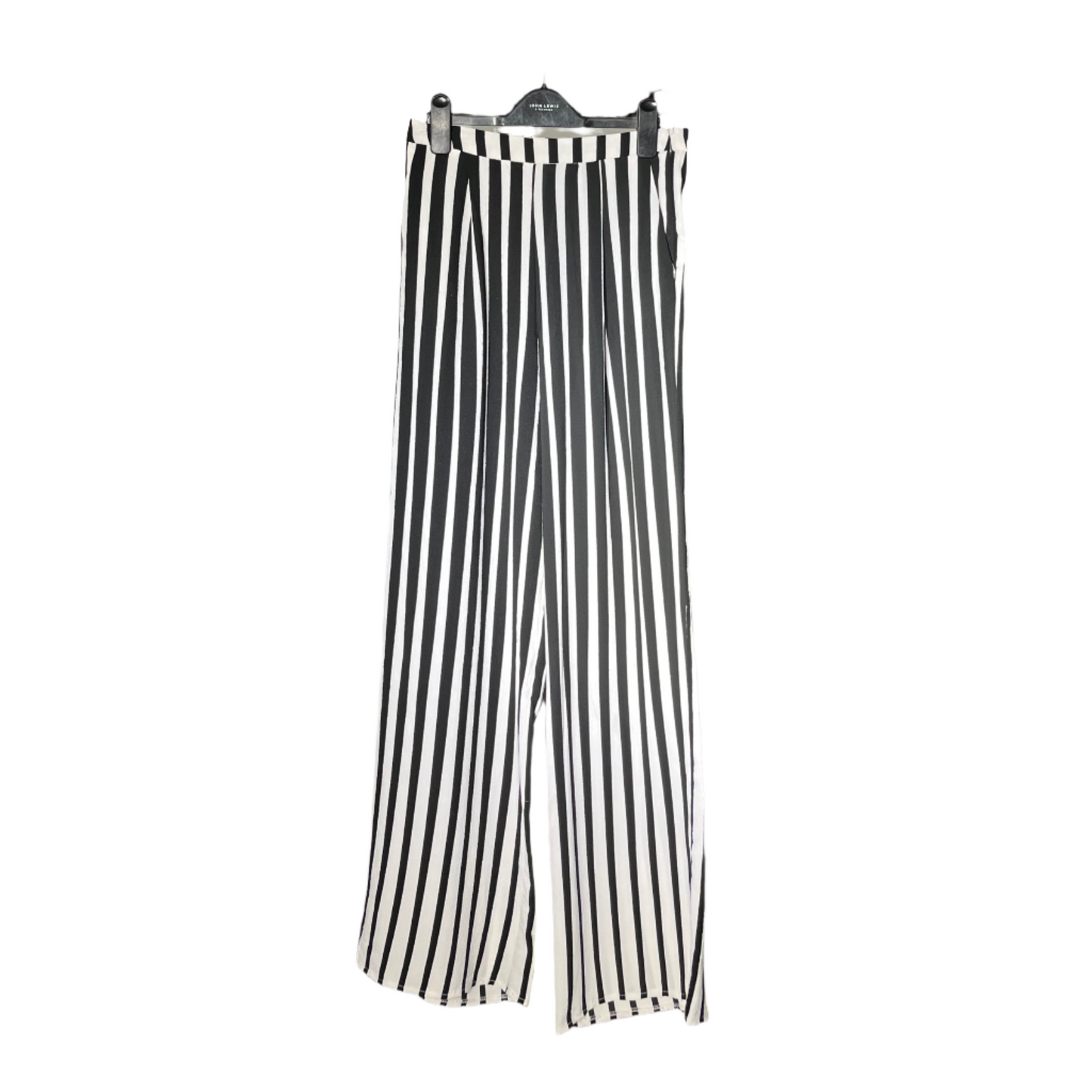 White and black Ladies Trouser #1070