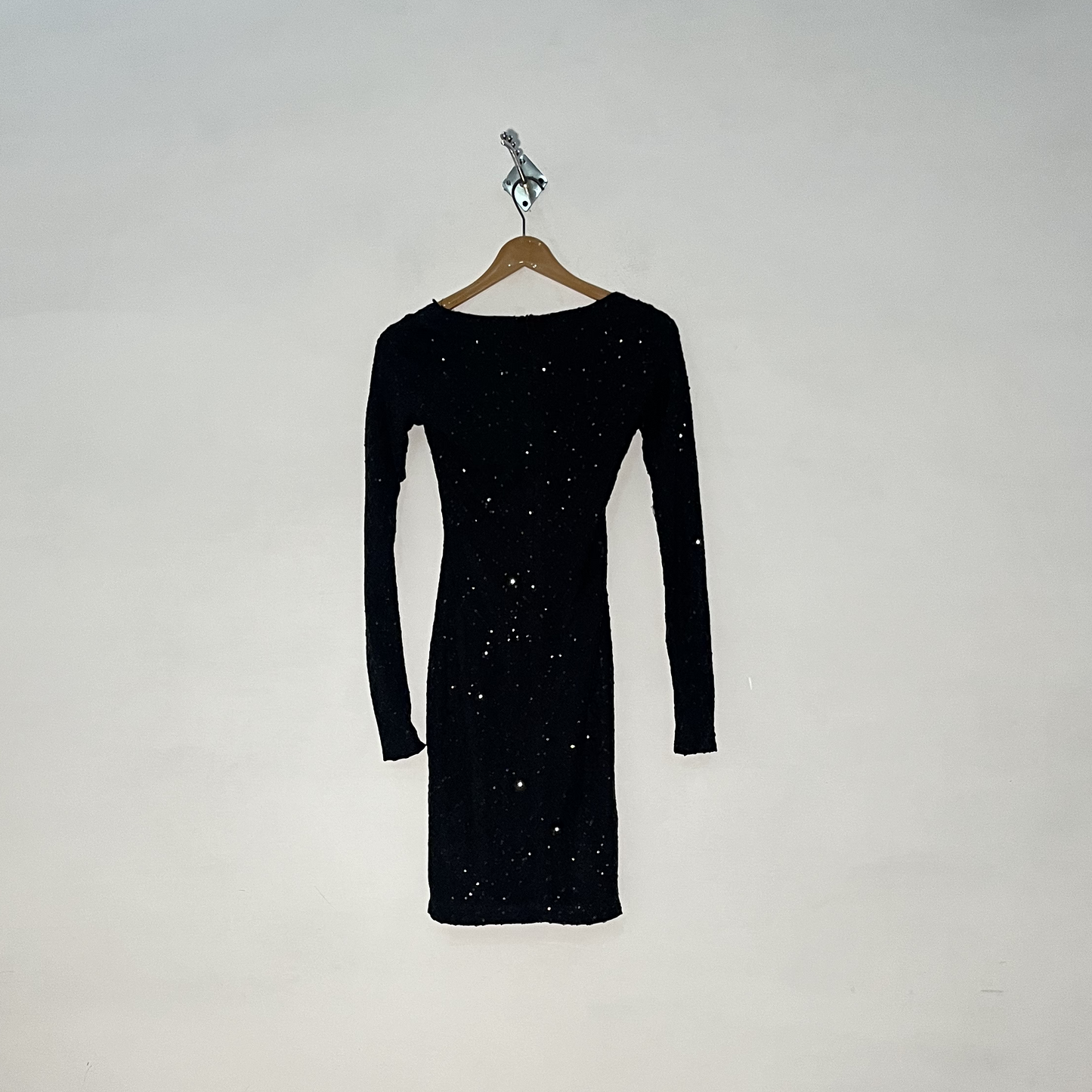 Black Women Bodycon Casual Dress Preloved #3191