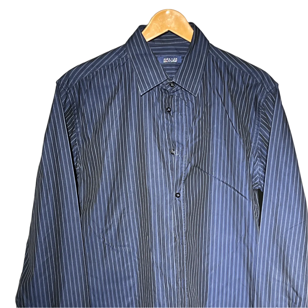 Zara Men’s Checkered Shirt – Fashion-Forward Look #1131