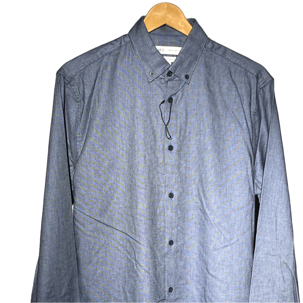 M&S Men’s Formal Shirt – Everyday Office Classic #1127