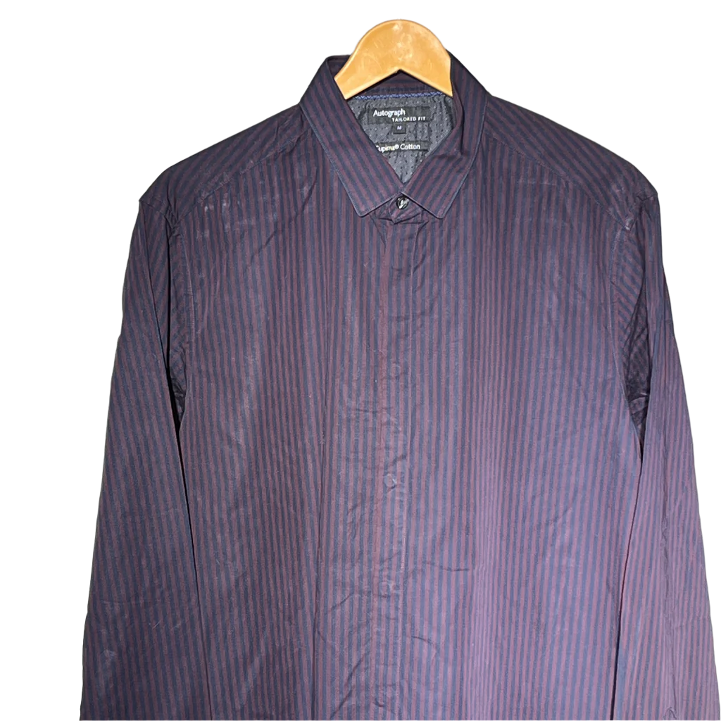 Autograph Men’s Tailored Fit Shirt – Premium Office Wear #1126