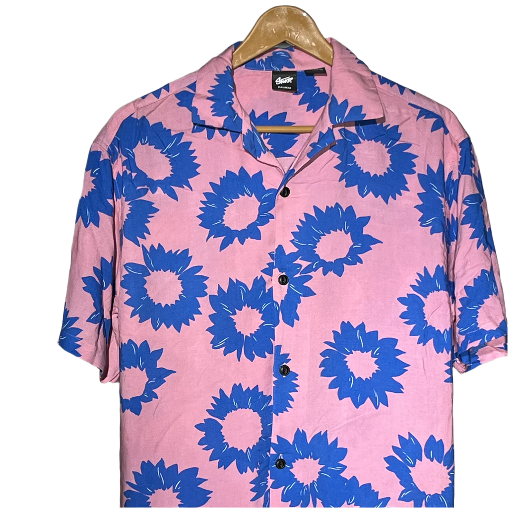 Pull & Bear Men’s Urban Shirt – Youthful Street Style #1121