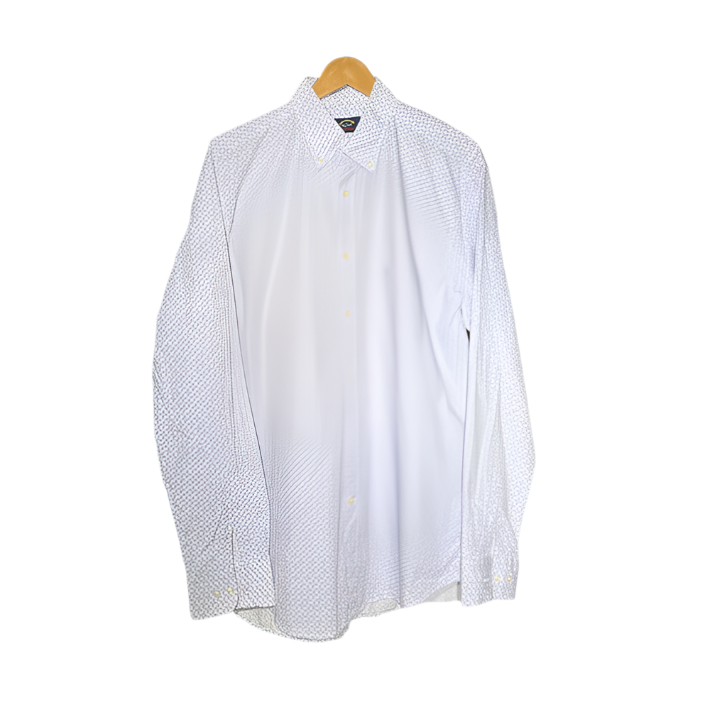 Paul & Shark Men’s Premium Dress Shirt – Nautical Elegance #1110