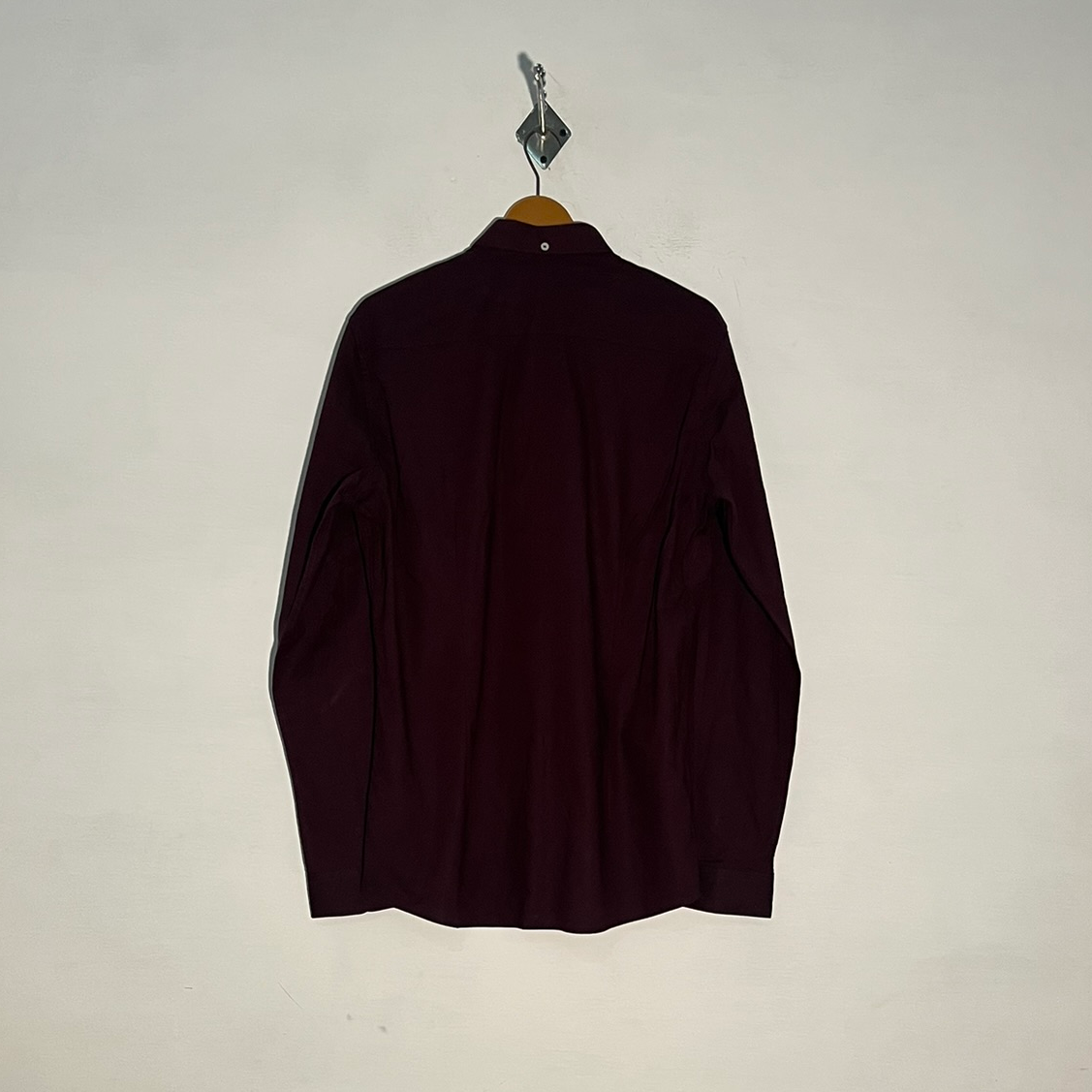 NEXT Men's Dress Shirt – Dark Brown Preloved #3315