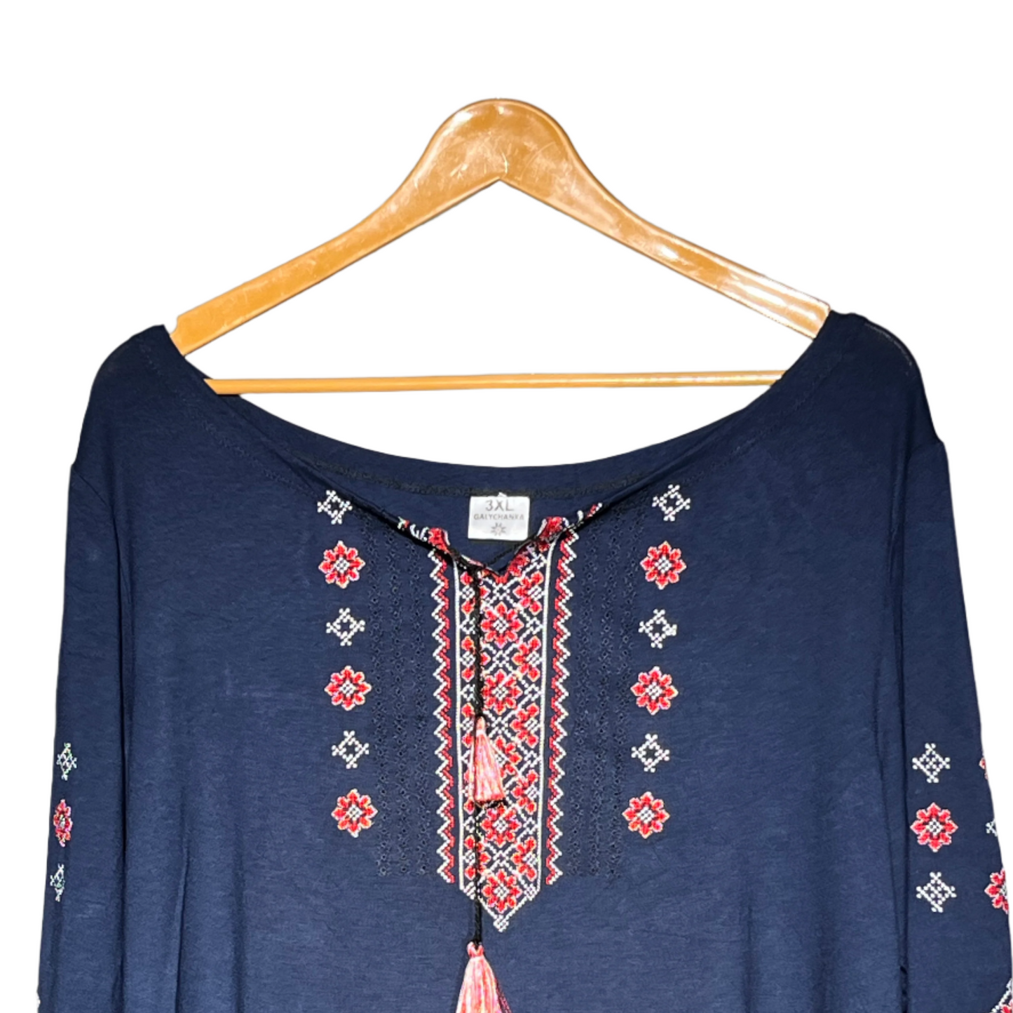 Galychanka Embroidered Style Ladies Blouse #1092