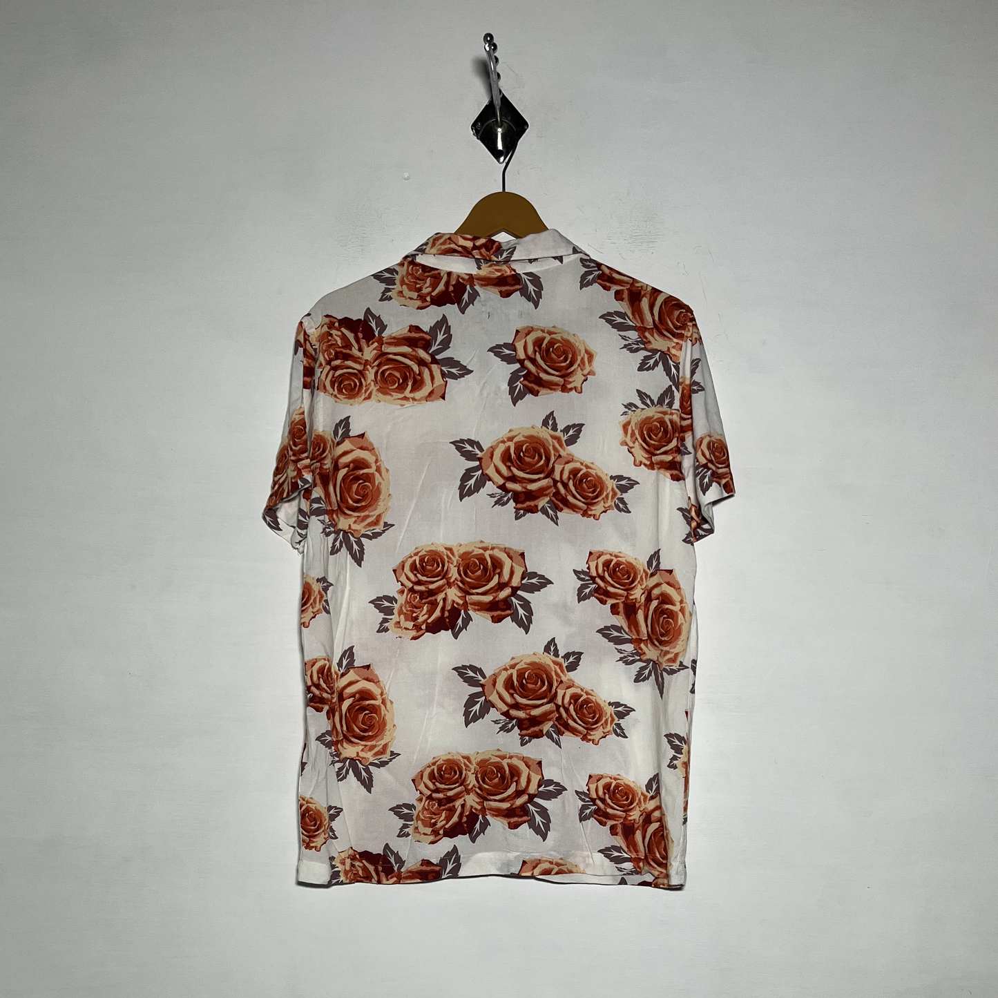 Urban Threads Men Dress Shirt Multicolor Floral Preloved #3475