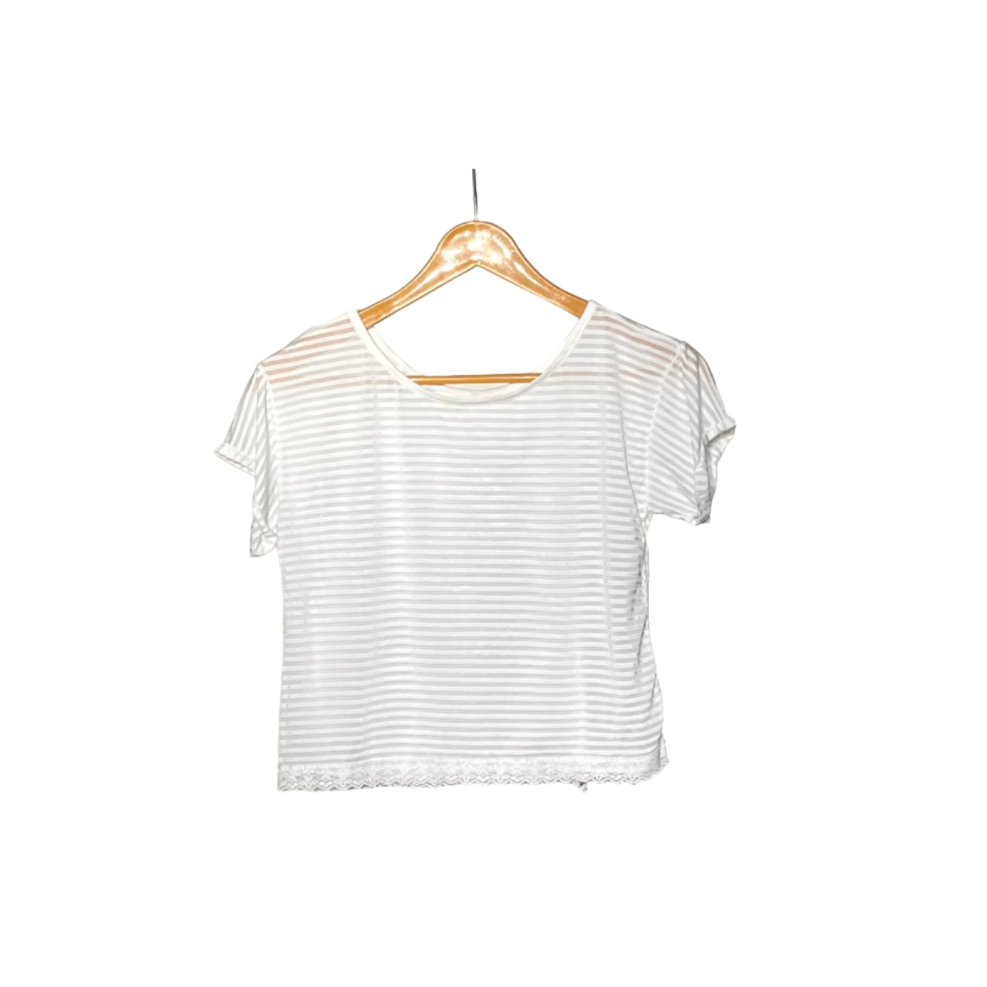 White Women's Croptop #1272