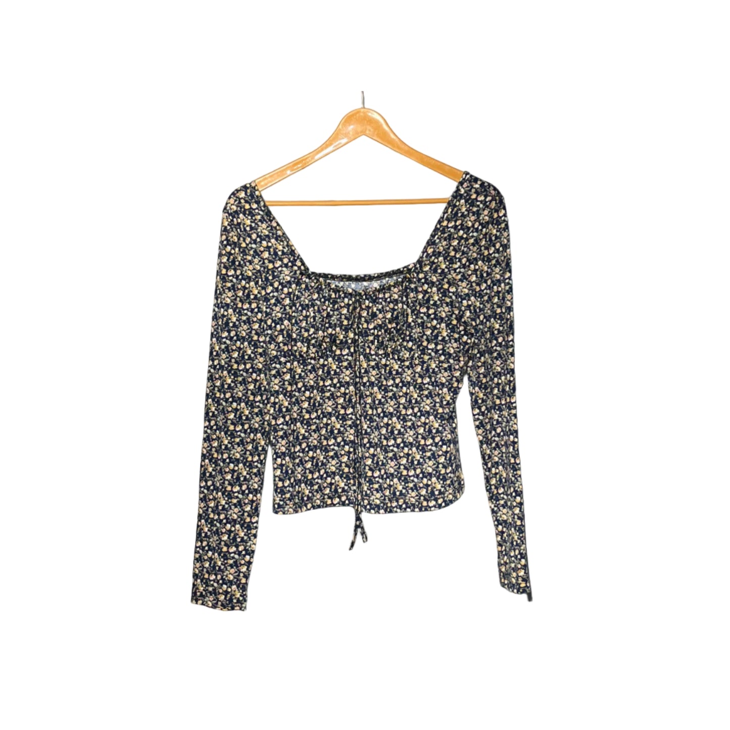 Black and yellow Women's Croptop #1268
